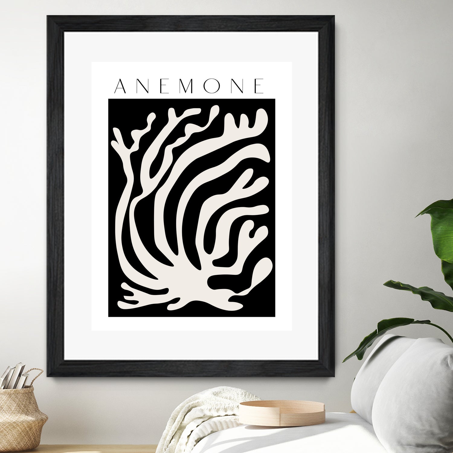 Anémone by M Studio on GIANT ART - beige