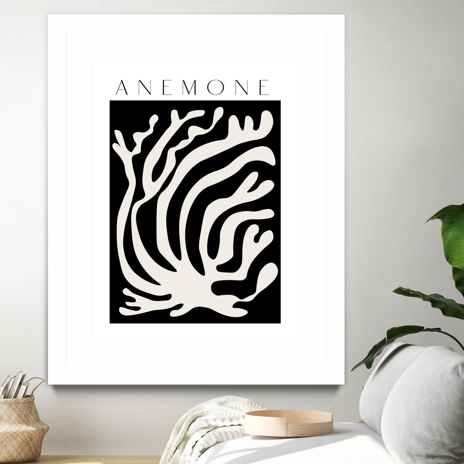 Anémone by M Studio on GIANT ART - beige