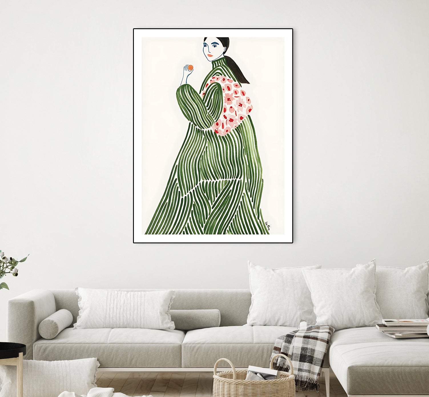 Incognito by M Studio on GIANT ART - pink illustration