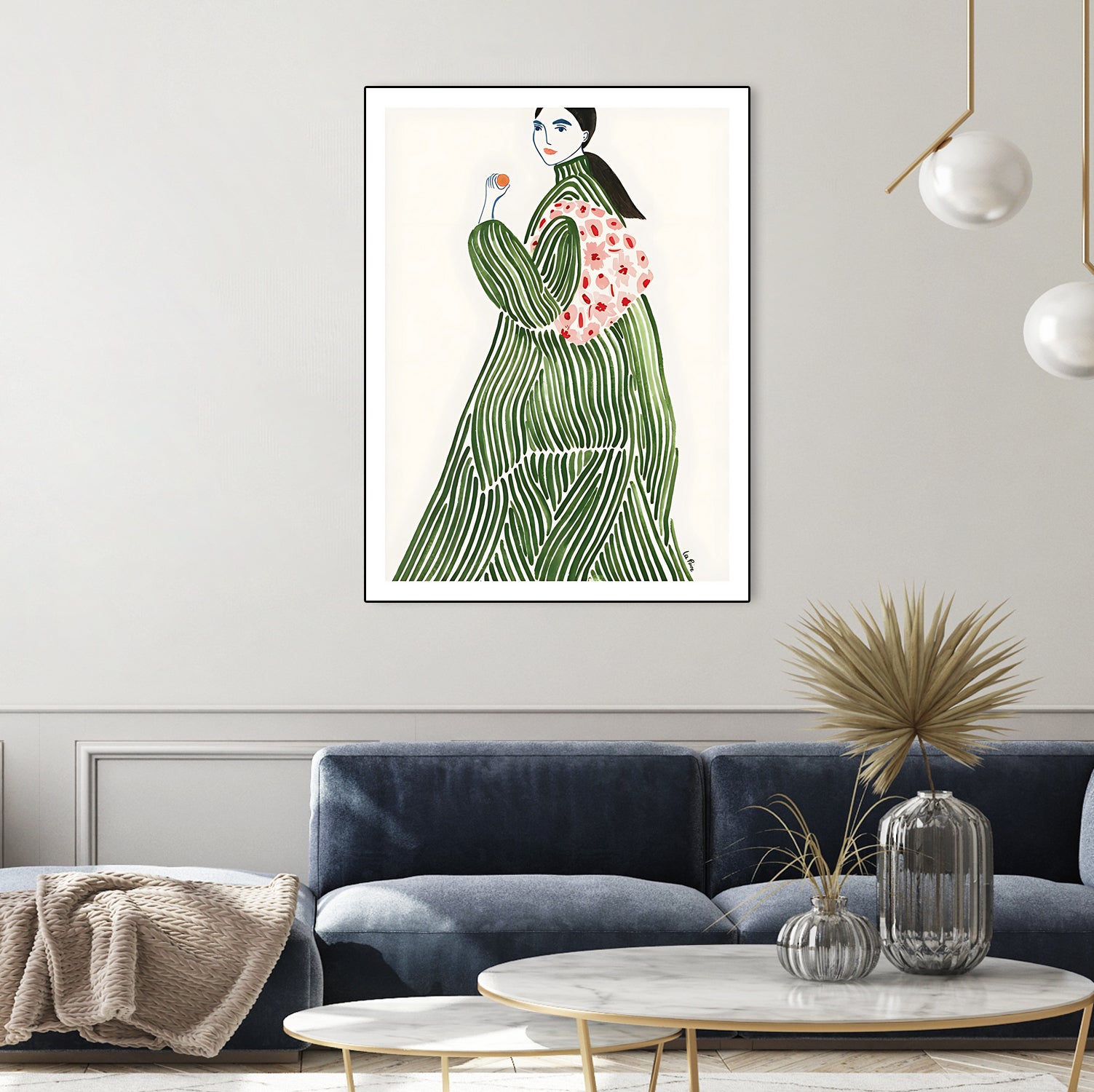 Incognito by M Studio on GIANT ART - pink illustration