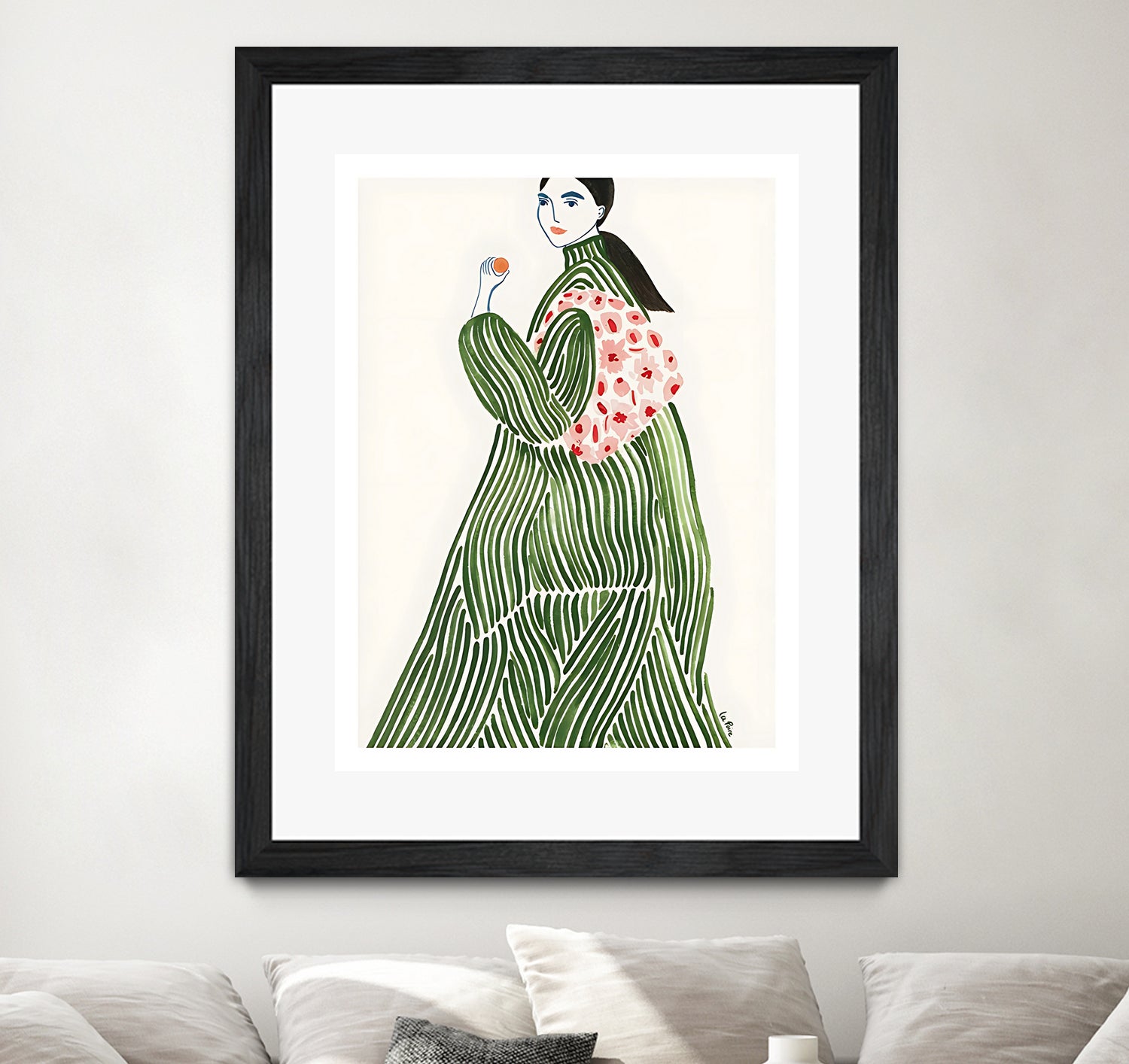 Incognito by M Studio on GIANT ART - pink illustration