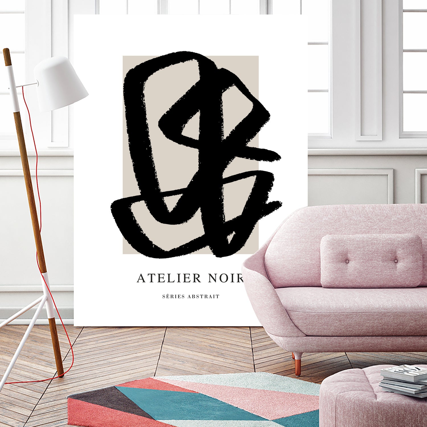 Atelier Noir by M Studio on GIANT ART - beige illustration modern
