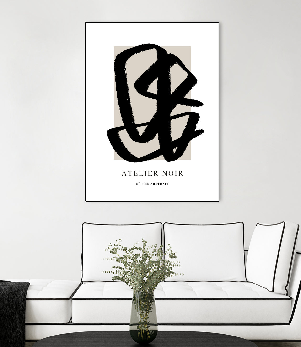 Atelier Noir by M Studio on GIANT ART - beige illustration modern