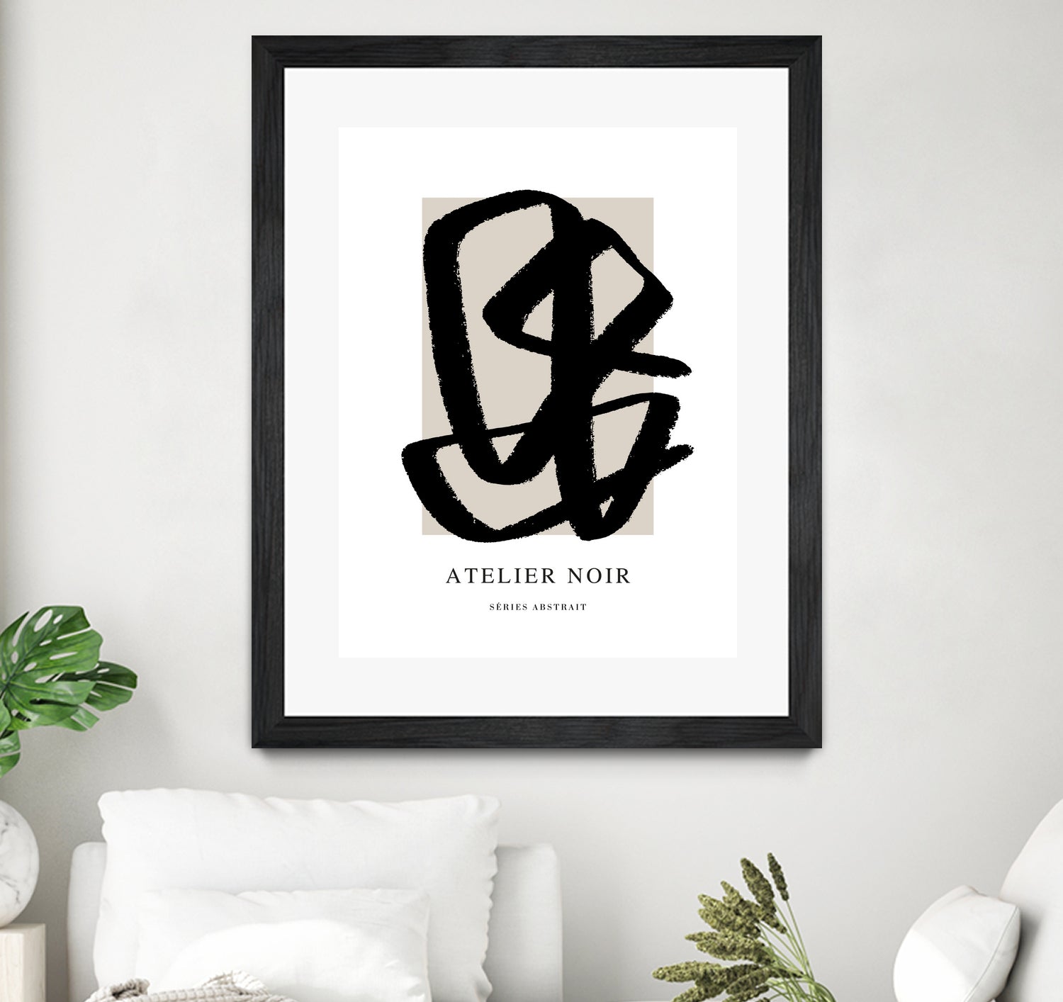 Atelier Noir by M Studio on GIANT ART - beige illustration modern