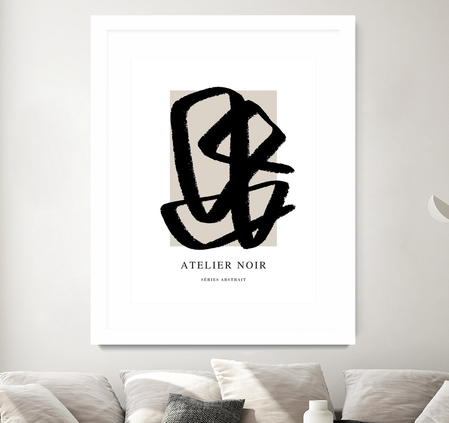 Atelier Noir by M Studio on GIANT ART - beige illustration modern