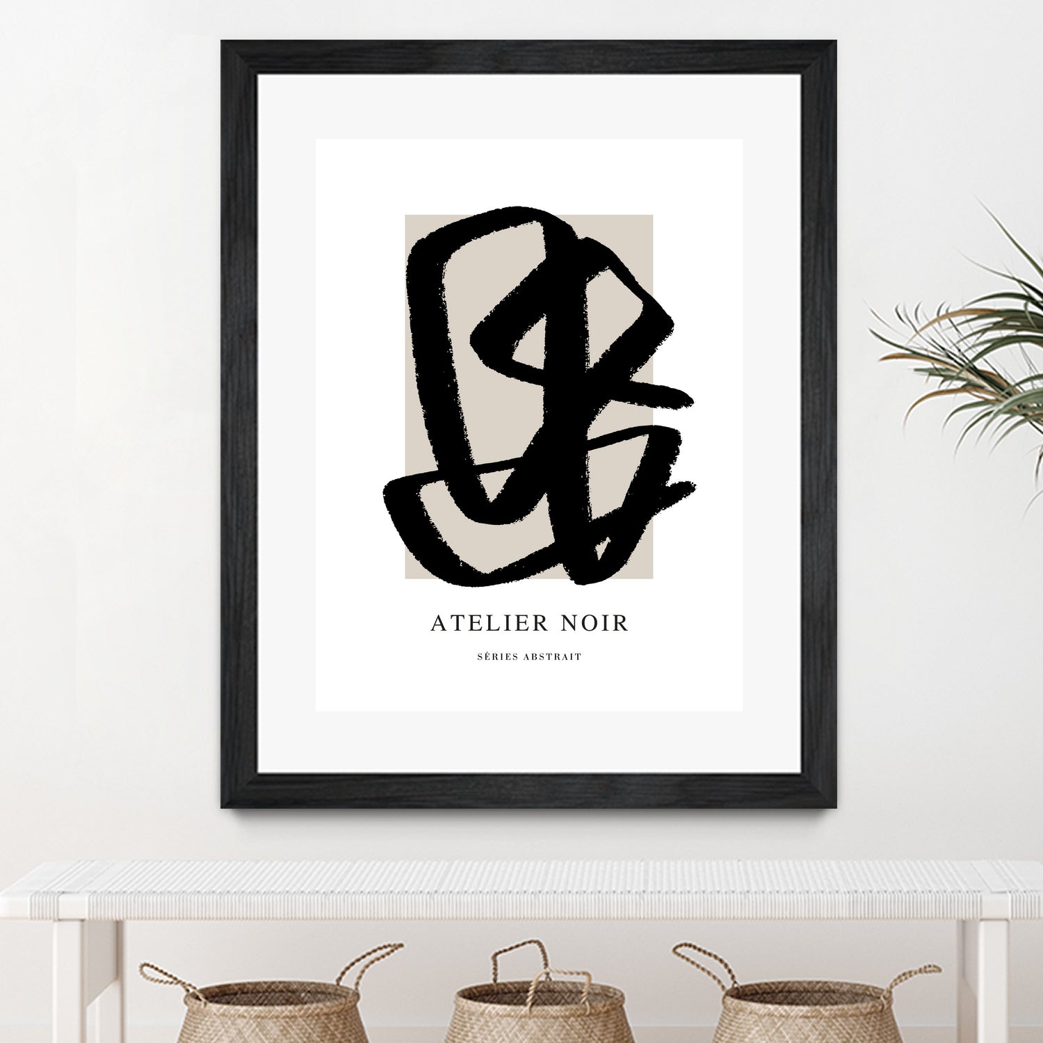 Atelier Noir by M Studio on GIANT ART - beige illustration modern