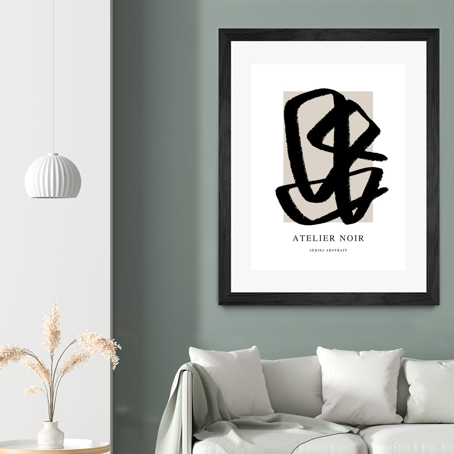 Atelier Noir by M Studio on GIANT ART - beige illustration modern