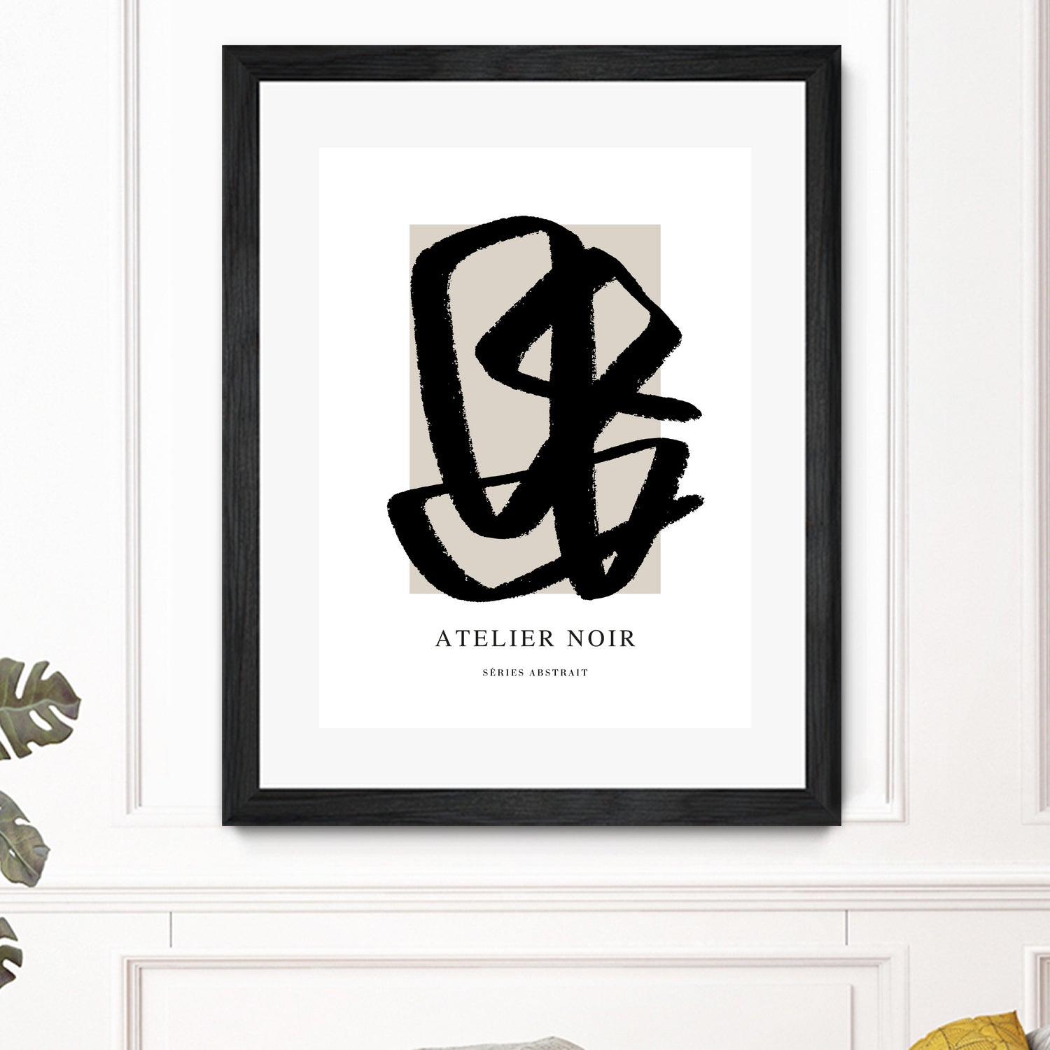 Atelier Noir by M Studio on GIANT ART - beige illustration modern