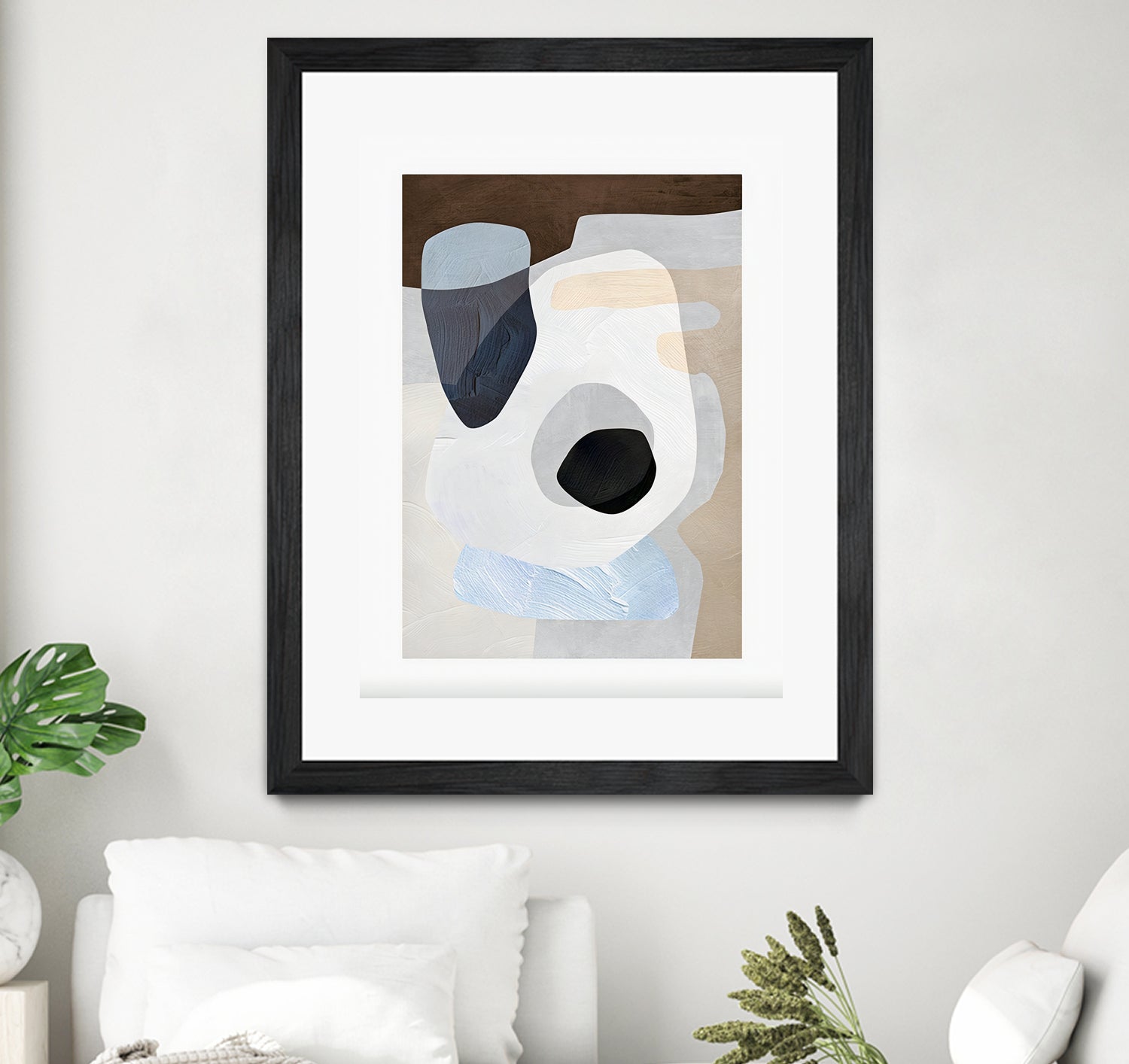 Formes III by M Studio on GIANT ART - green abstrait abstrait