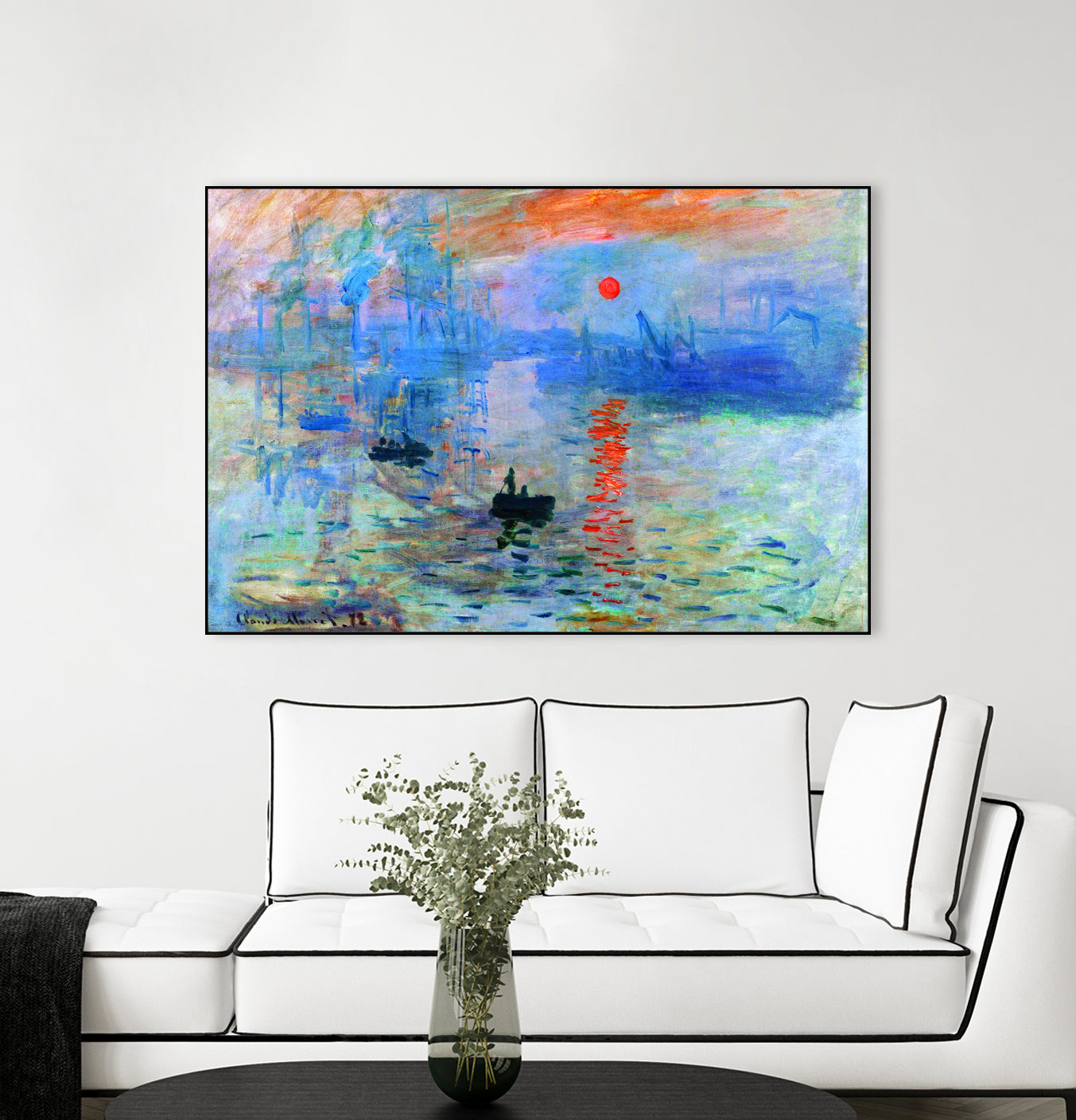 Sunrise 1872 by Monet on GIANT ART - museums