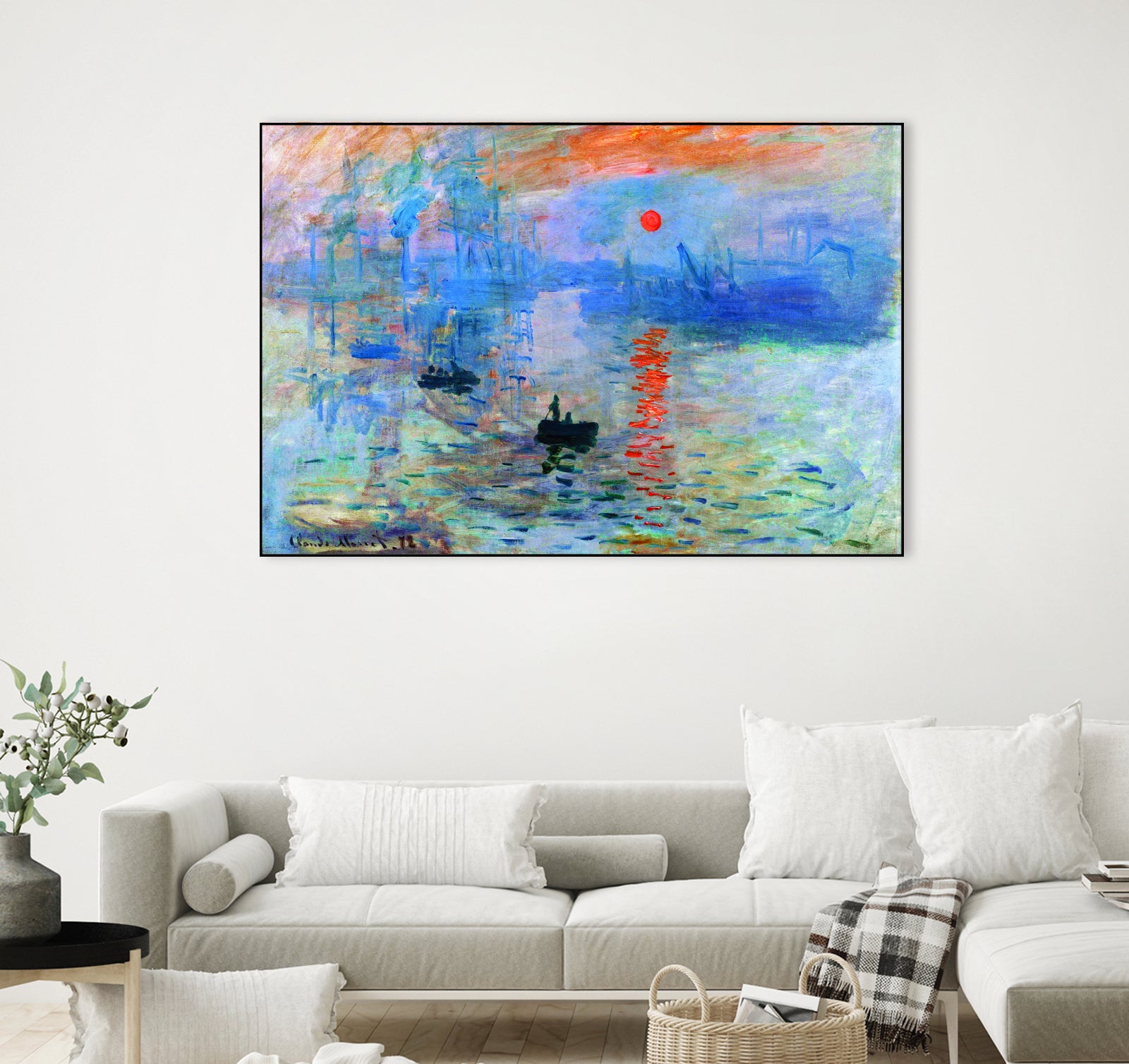 Sunrise 1872 by Monet on GIANT ART - museums