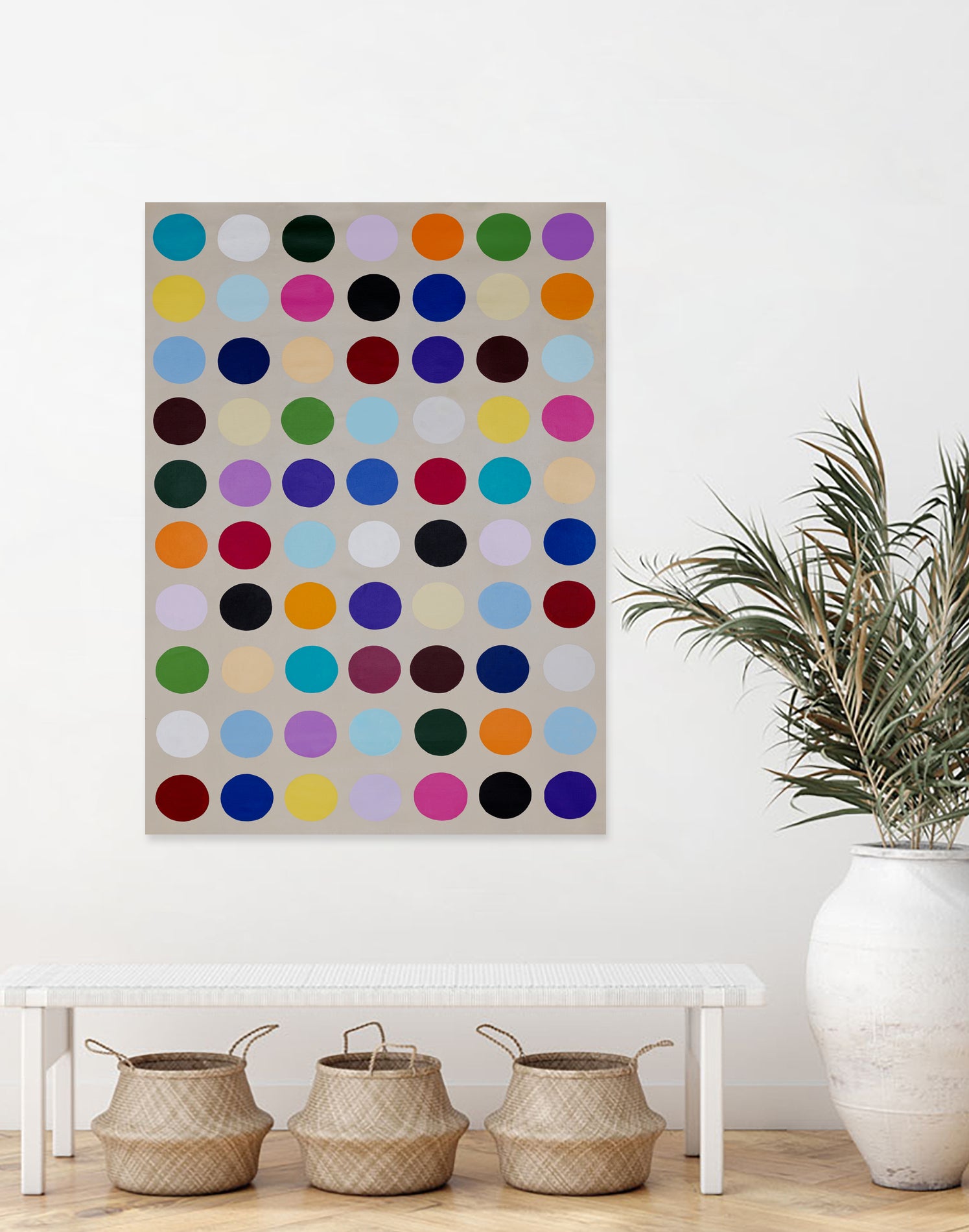 Carnival Cups by Daleno Art on GIANT ART - orange abstract