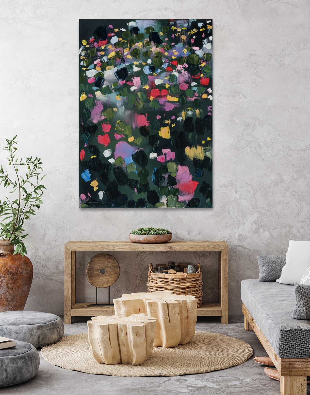 Secret Garden II by Maggie Sackmann on GIANT ART - abstract