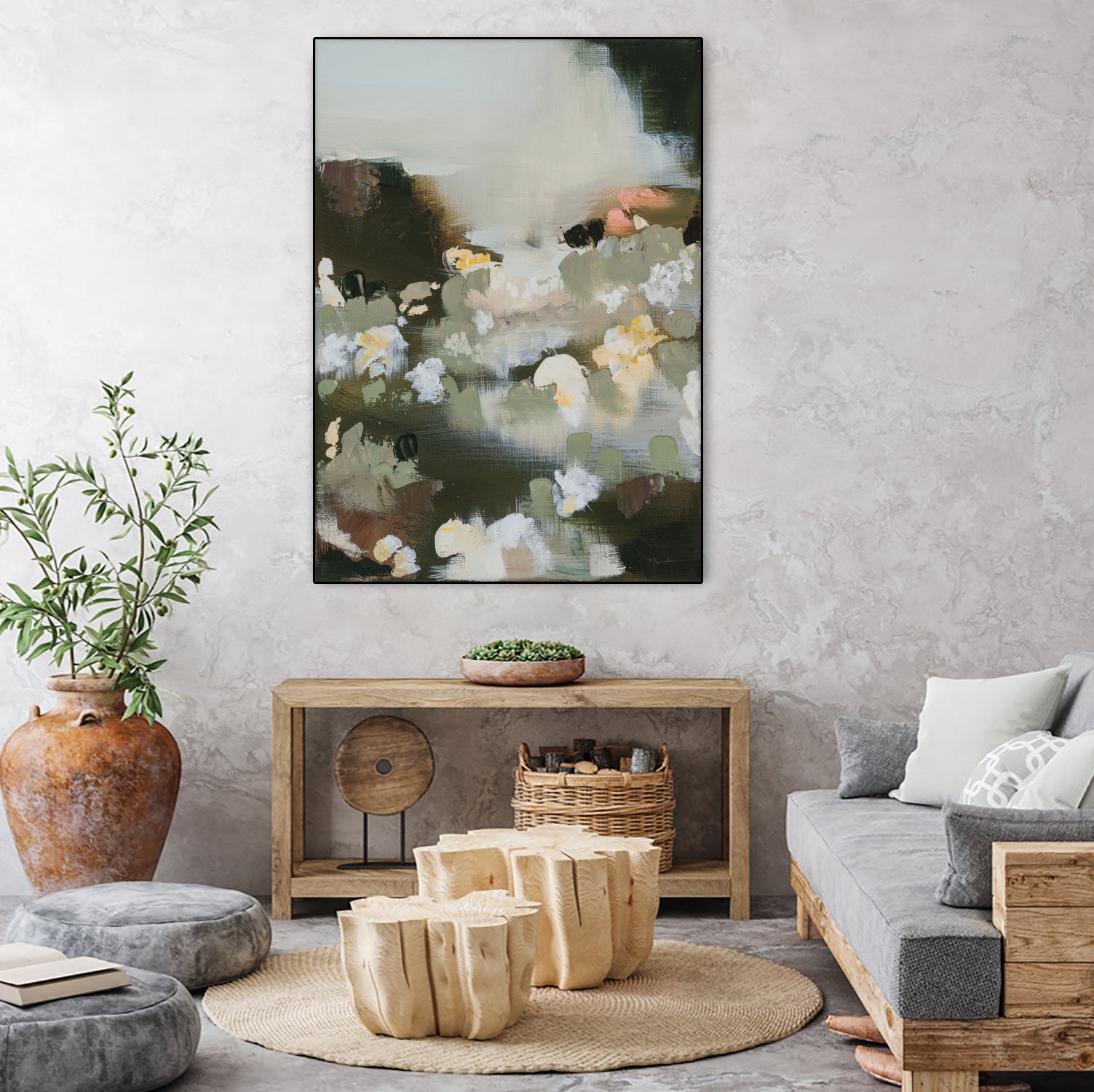 Flora by Maggie Sackmann on GIANT ART - abstract