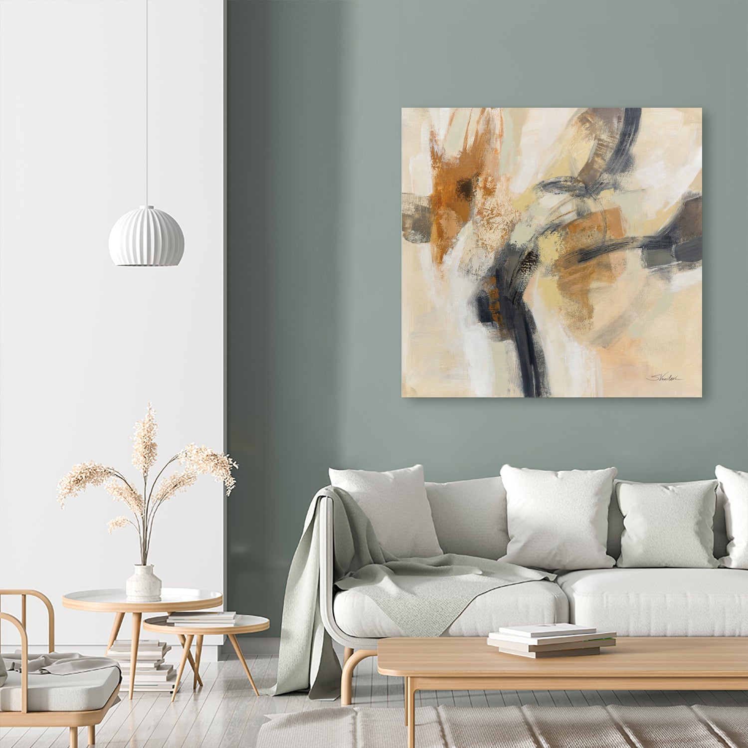 Kyoto Morning by Silvia Vassileva on GIANT ART - black abstract