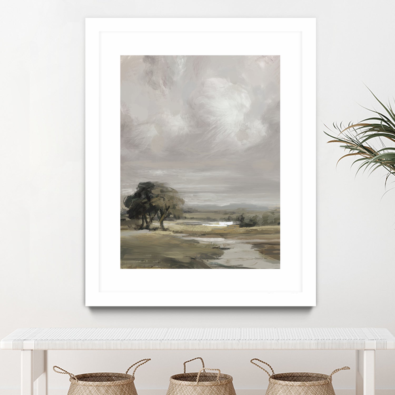 French Countryside by Danhui Nai on GIANT ART - brown