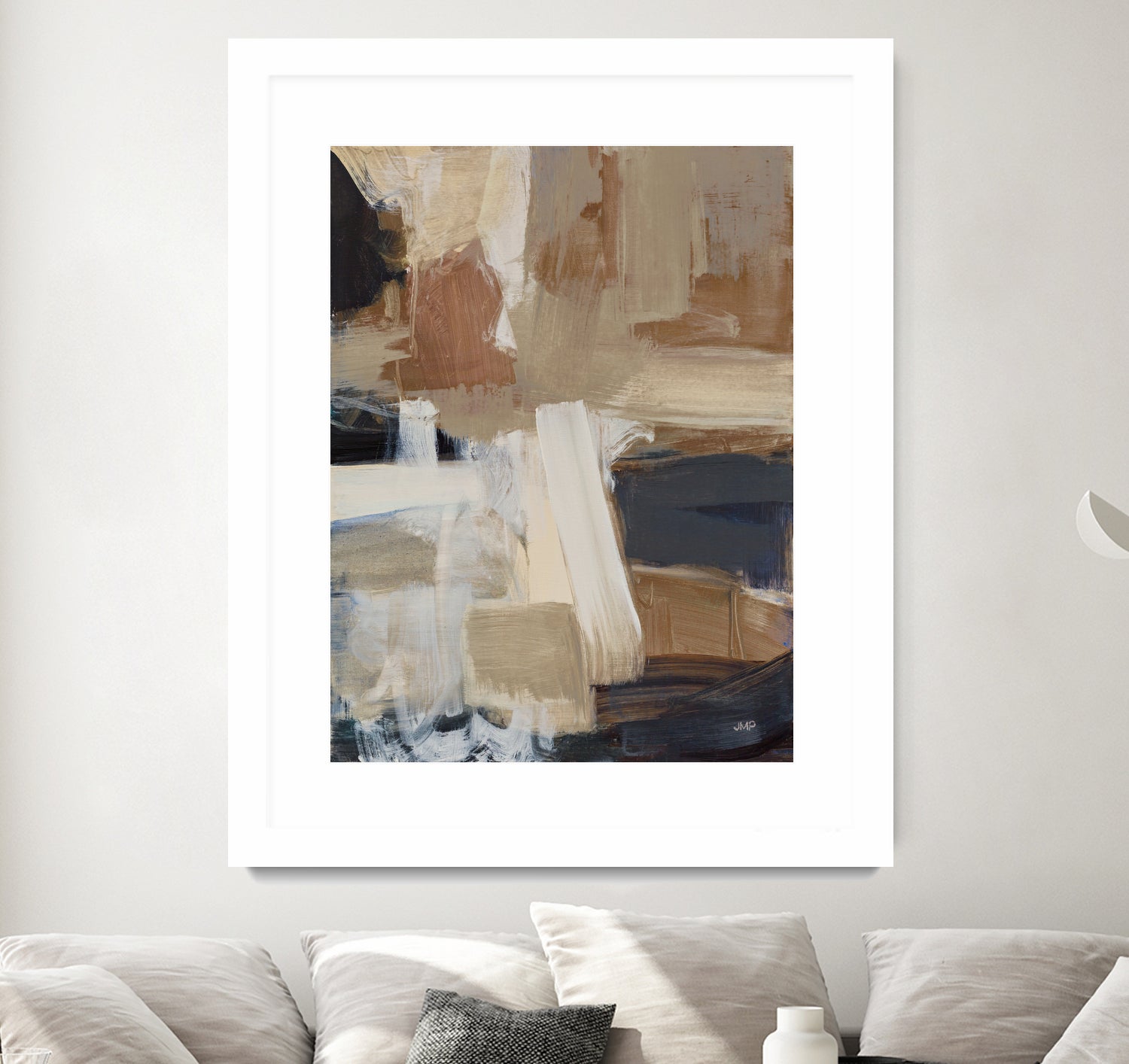 Beale Street Abstract I Brown by Julia purinton on GIANT ART - brown abstract