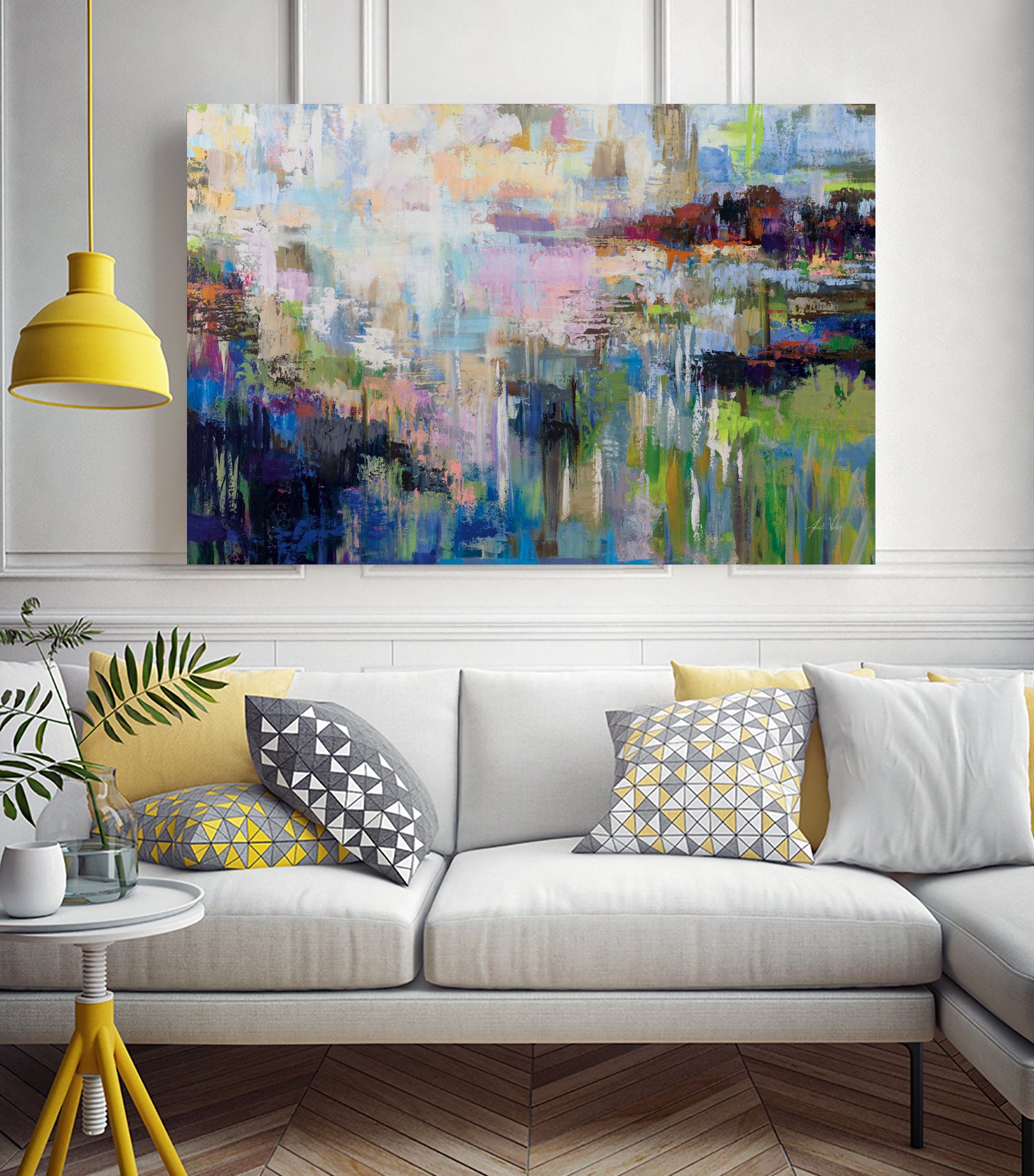 Forecast by Jeanette Vertentes on GIANT ART - black abstract