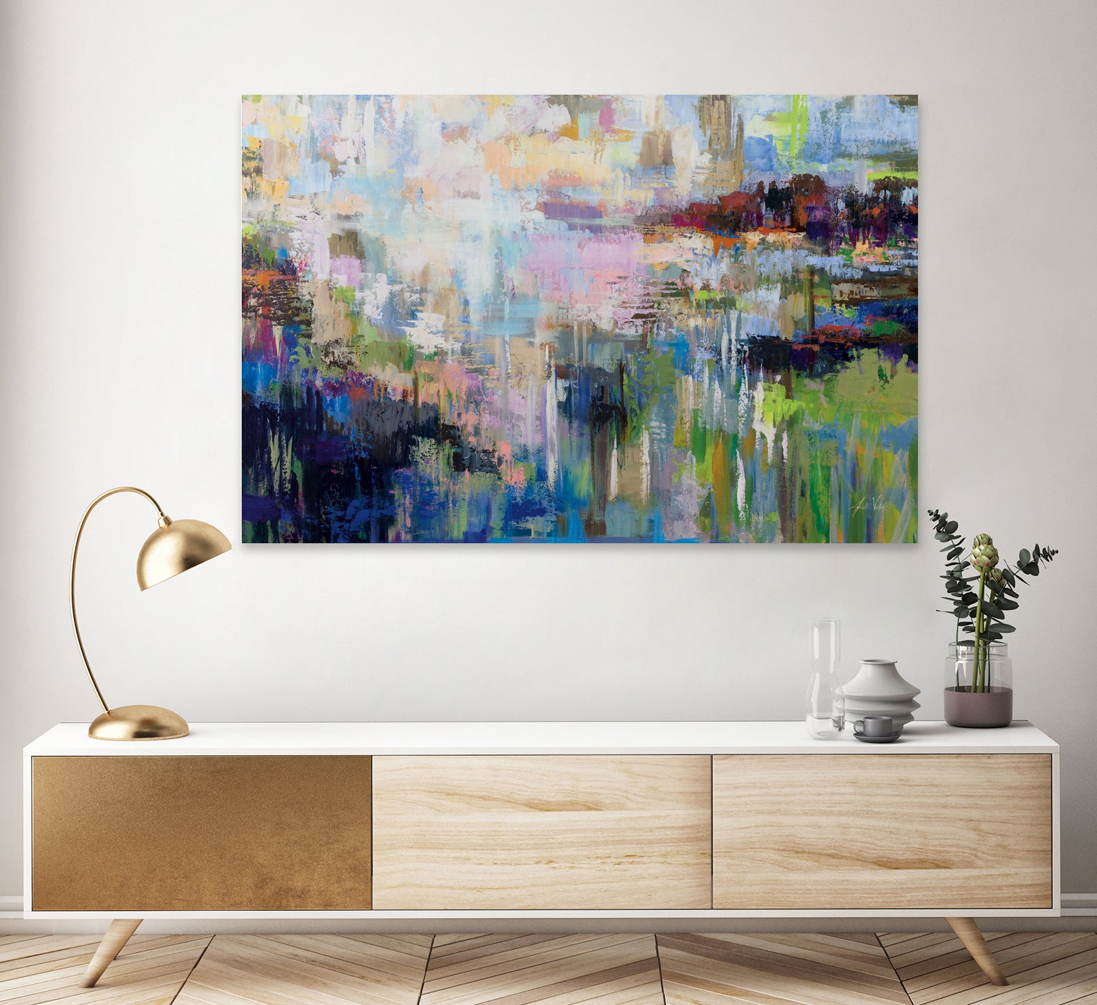 Forecast by Jeanette Vertentes on GIANT ART - black abstract