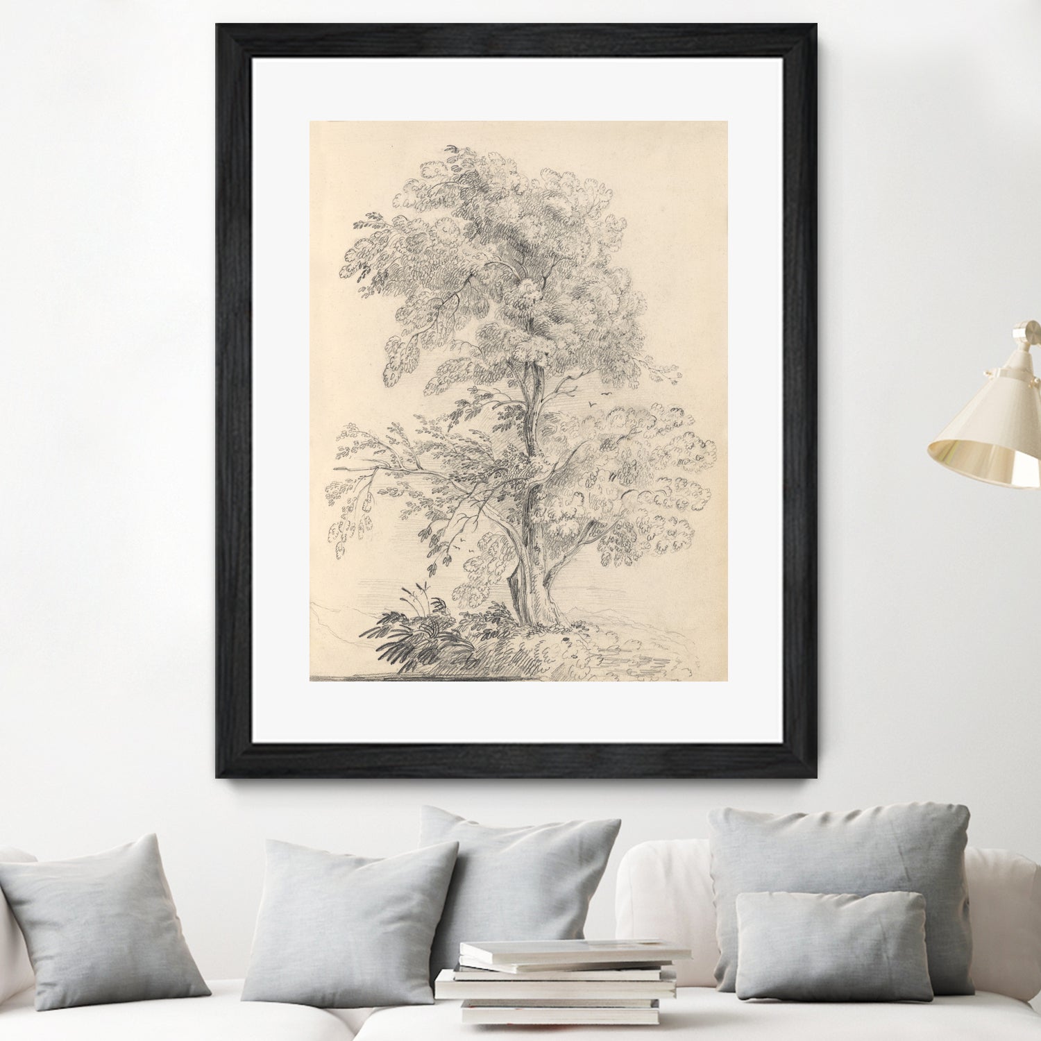Tree Sketch by Wild Apple Portfolio on GIANT ART - abstract