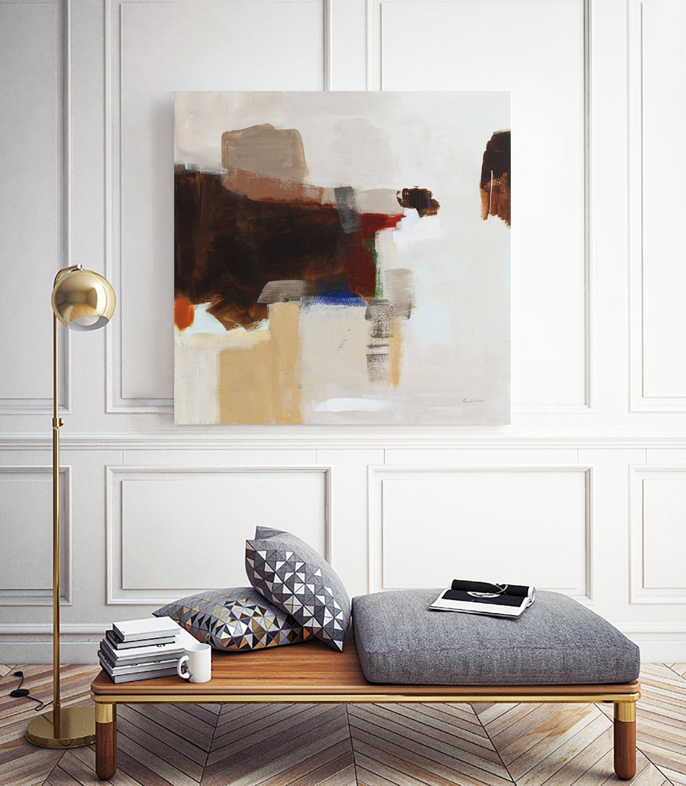 American Rust by Pamela Munger on GIANT ART - black abstract