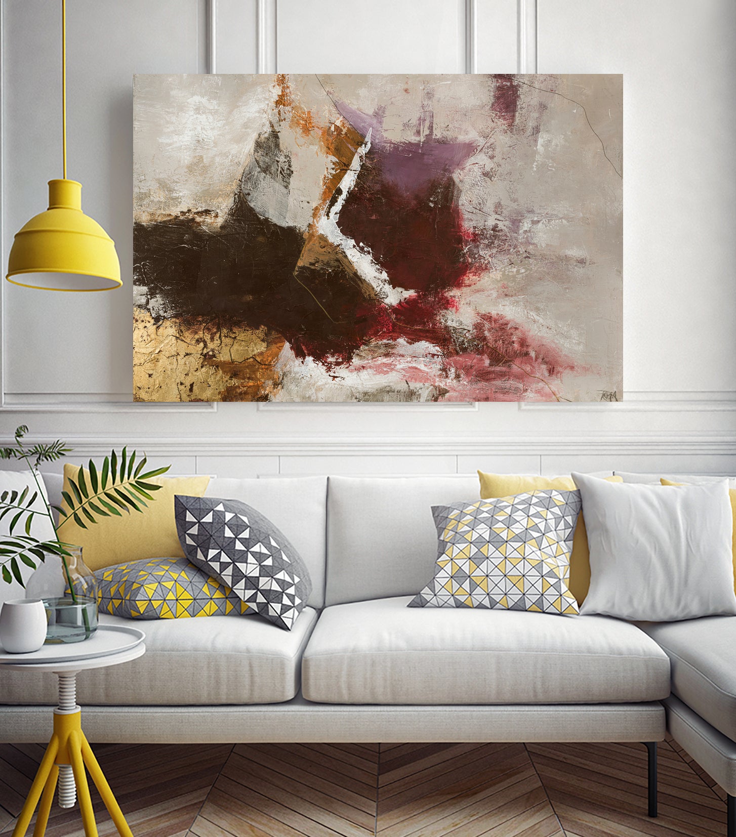 Infinity 1 by Design Fabrikken on GIANT ART - brown abstracts