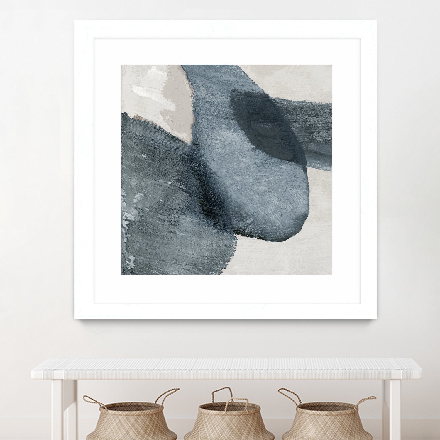 Blue Reverie II by Jacob Q on GIANT ART - blue shapes cloud dancer