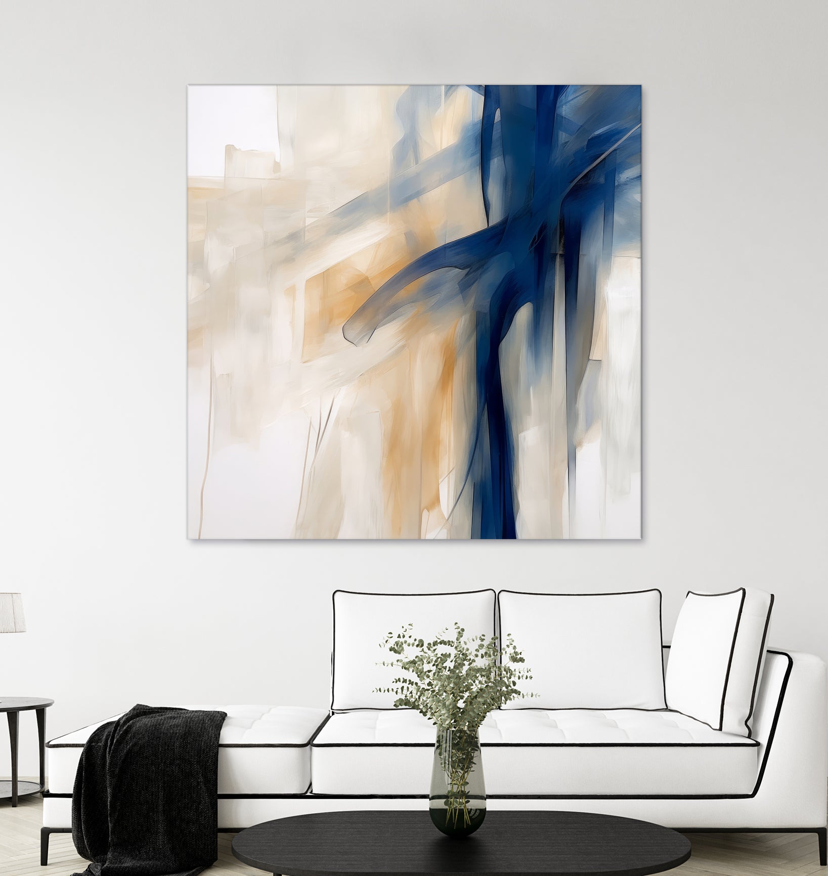 Blue Splash Dance by Irena Orlov on GIANT ART - abstract