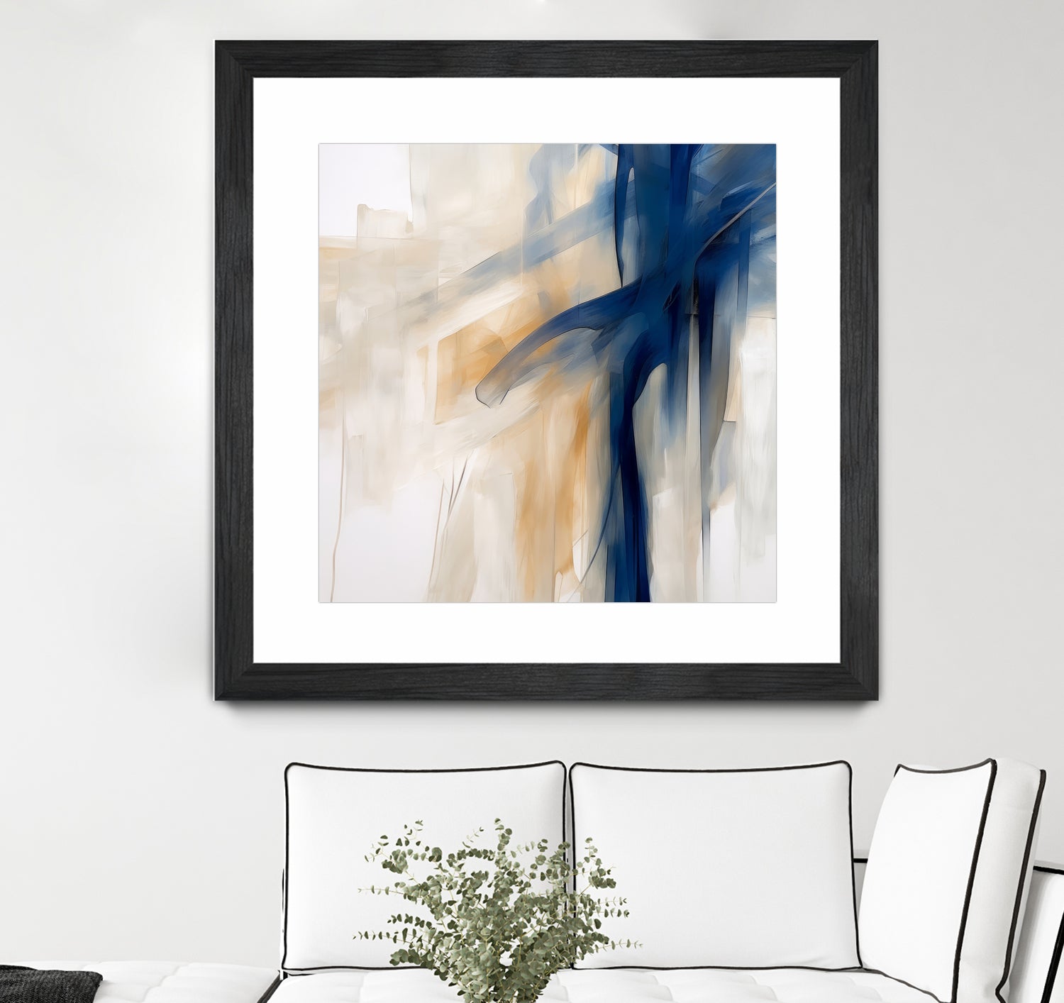 Blue Splash Dance by Irena Orlov on GIANT ART - abstract