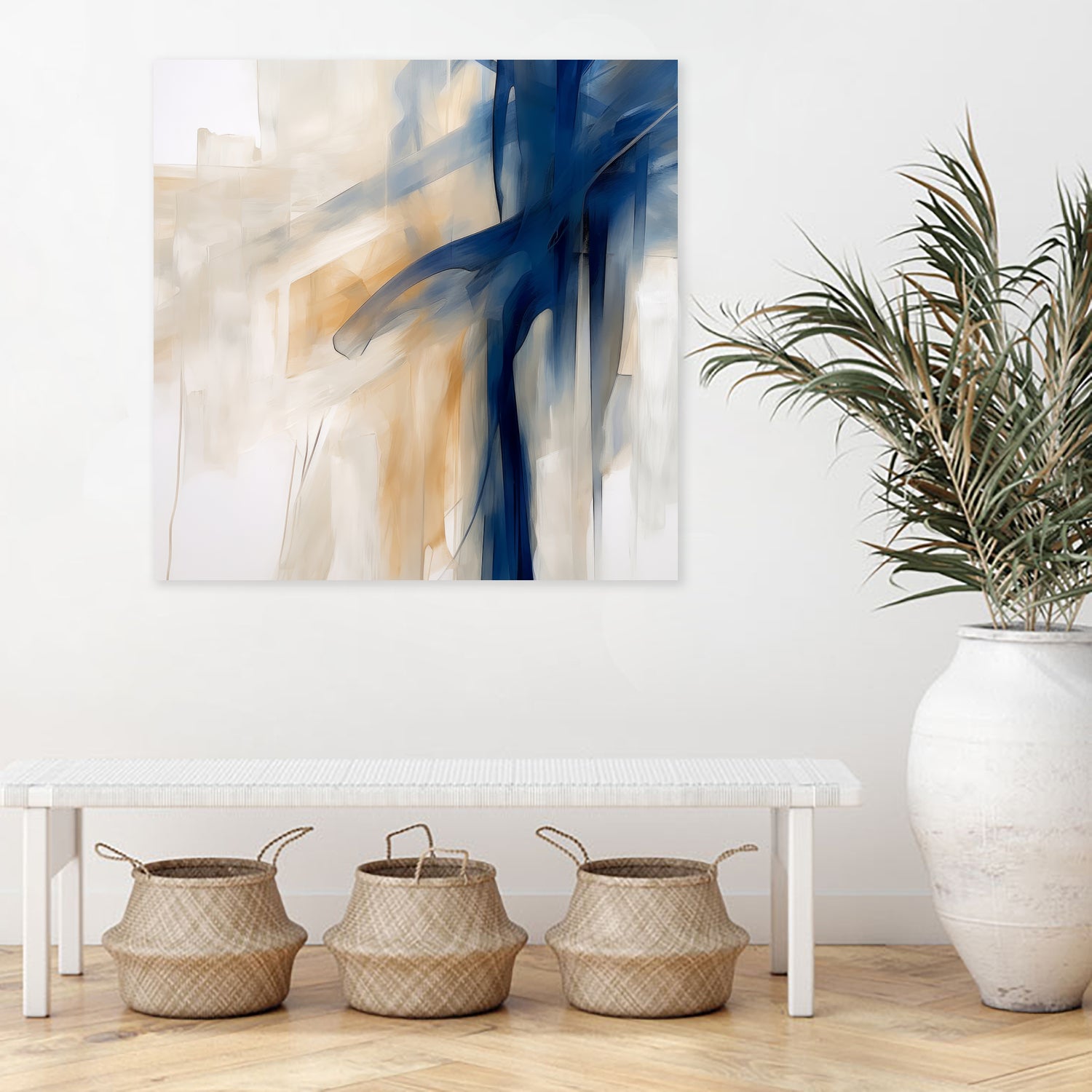 Blue Splash Dance by Irena Orlov on GIANT ART - abstract