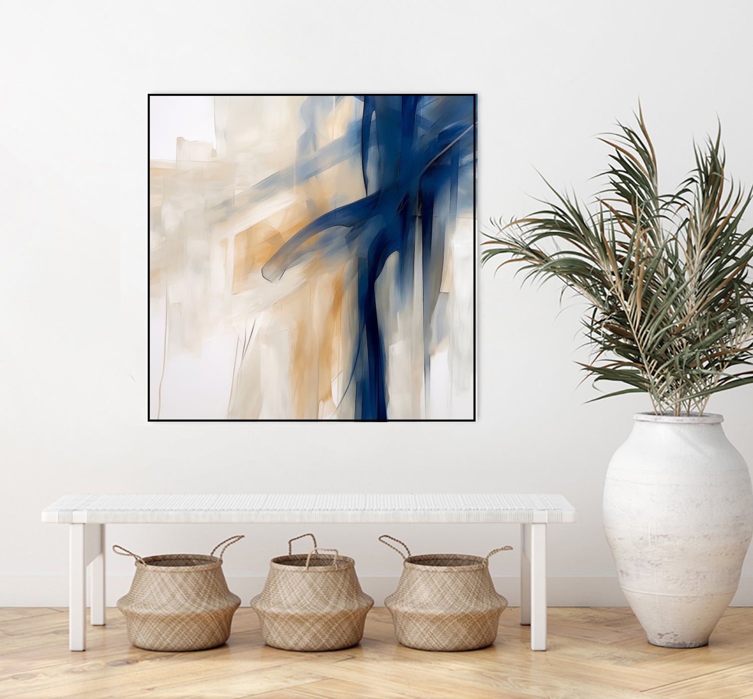 Blue Splash Dance by Irena Orlov on GIANT ART - abstract