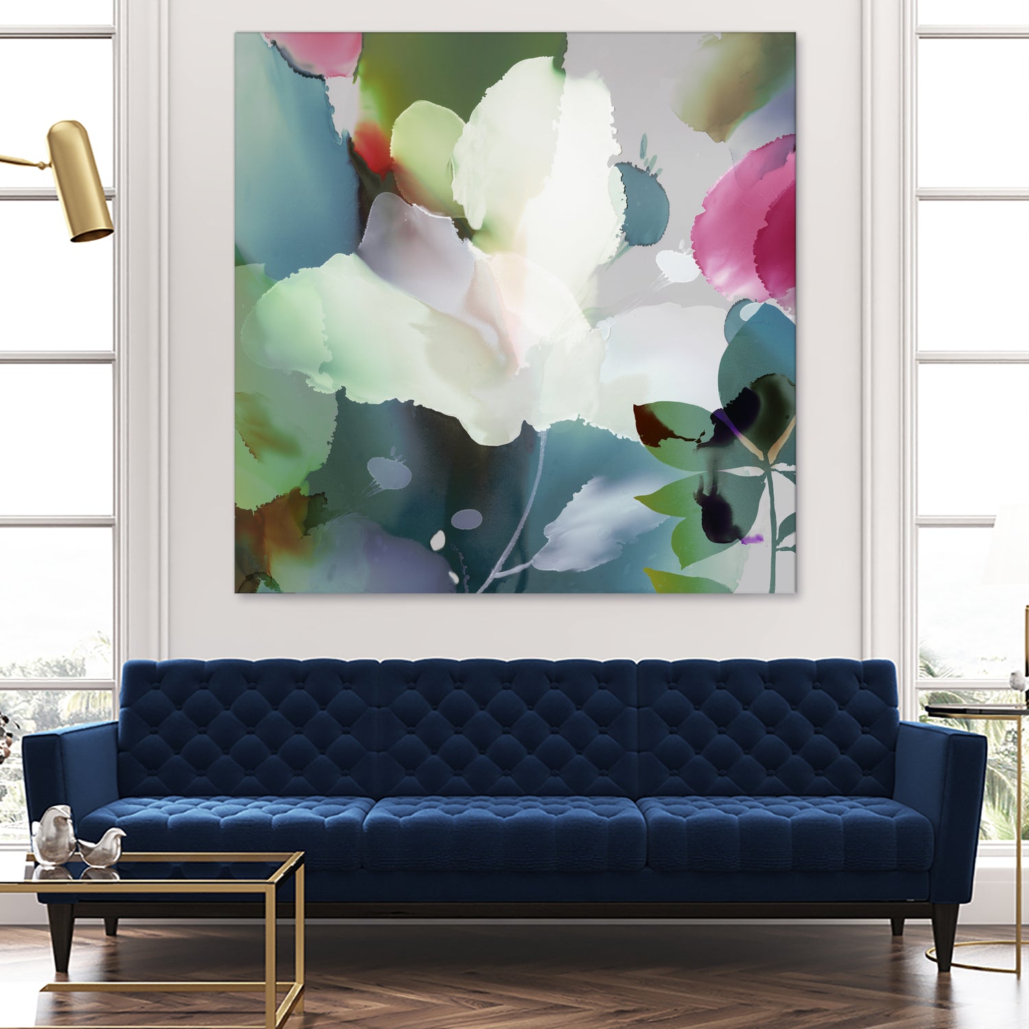 Early Spring Bloom I by PI Studio 2022 on GIANT ART - pink botanical flowers