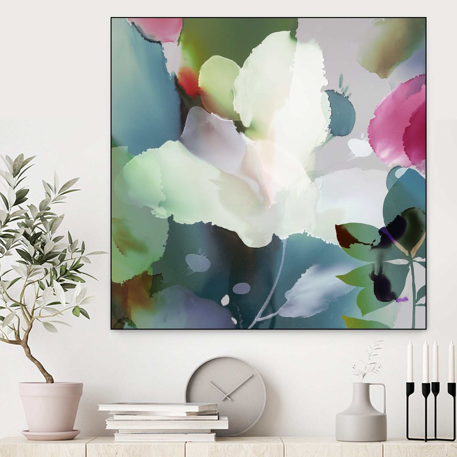 Early Spring Bloom I by PI Studio 2022 on GIANT ART - pink botanical flowers