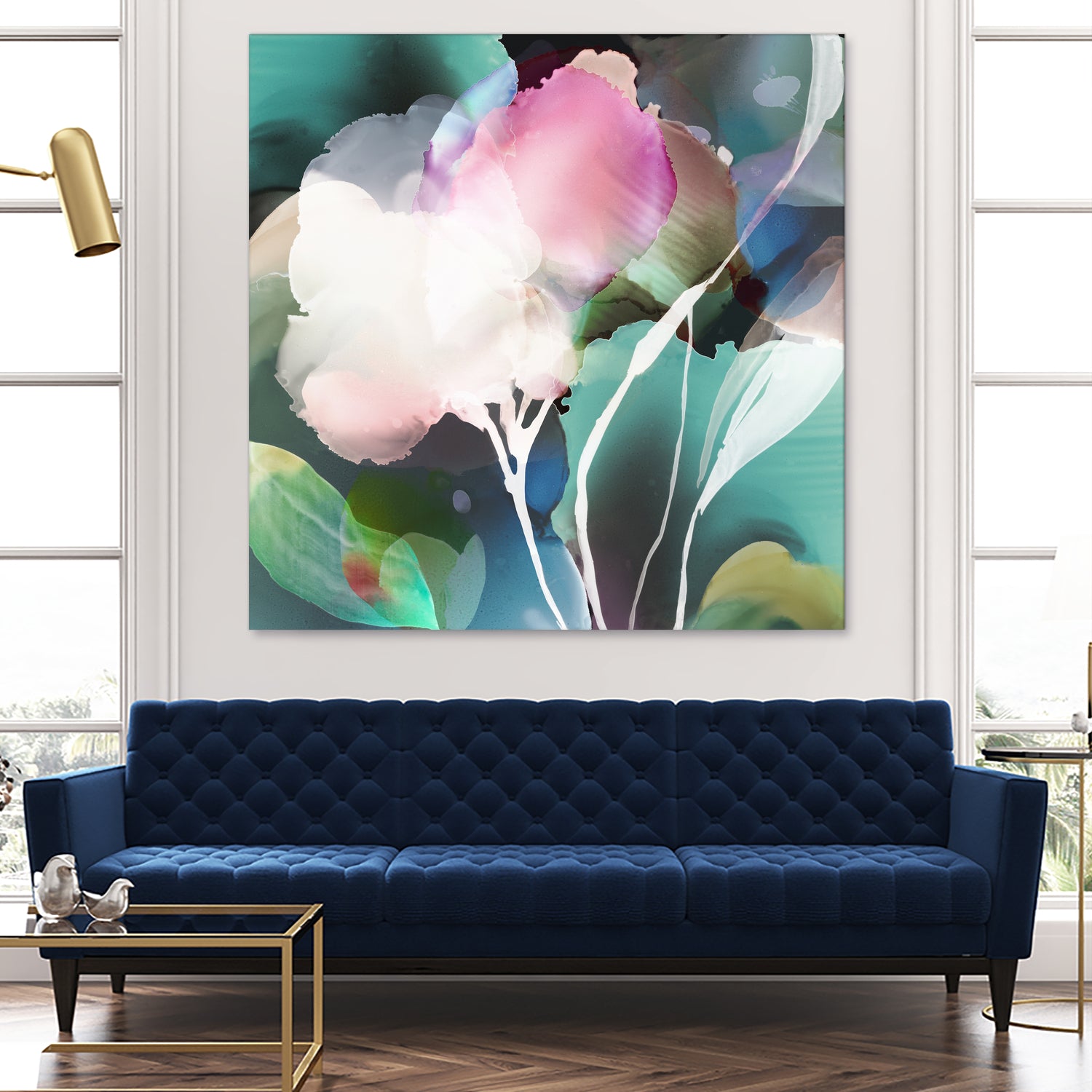 Early Spring Bloom II by PI Studio 2022 on GIANT ART - pink botanical flower