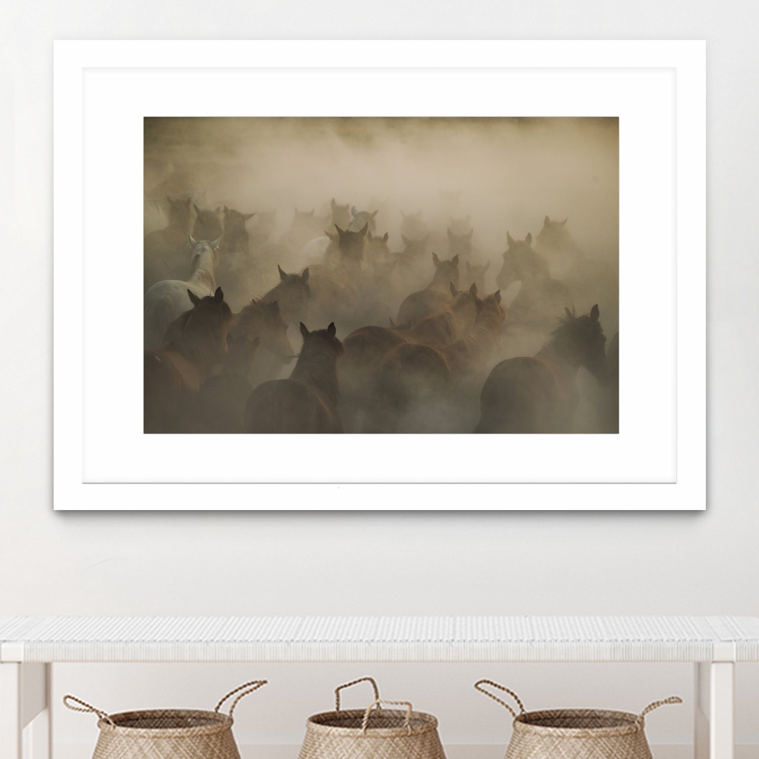 in dust by Huseyin on GIANT ART - photography horses