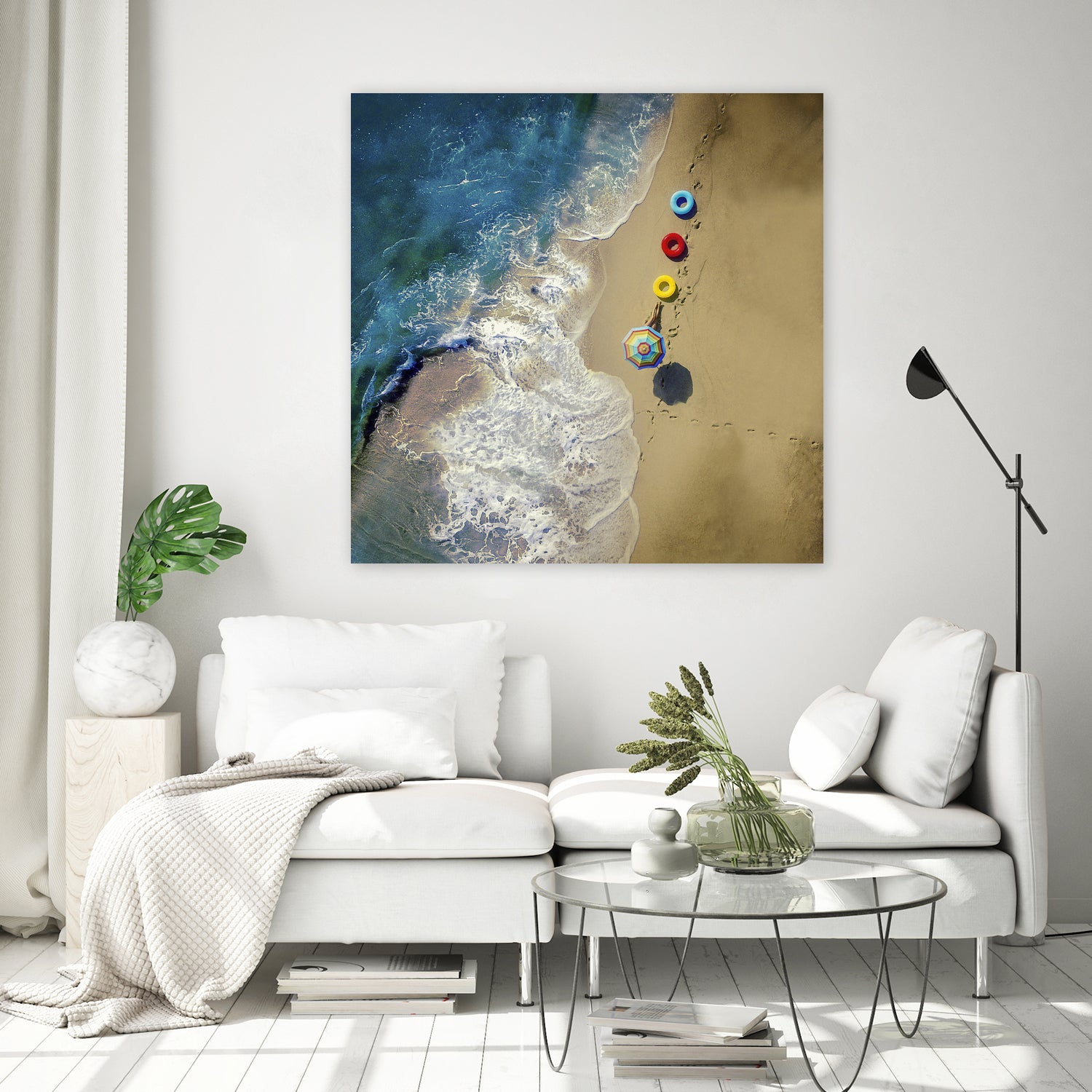 hi summer! by ambra on GIANT ART - landscape beach