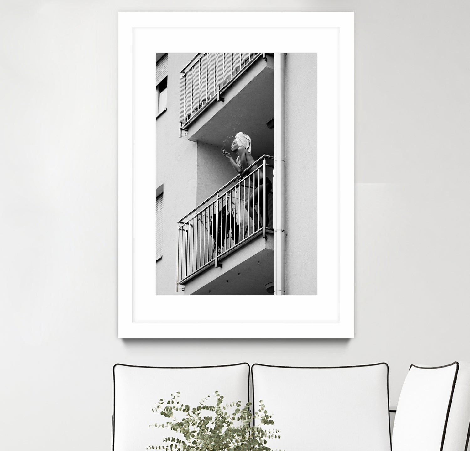 Nika by Lorna Kijurko on GIANT ART - white black and white nude