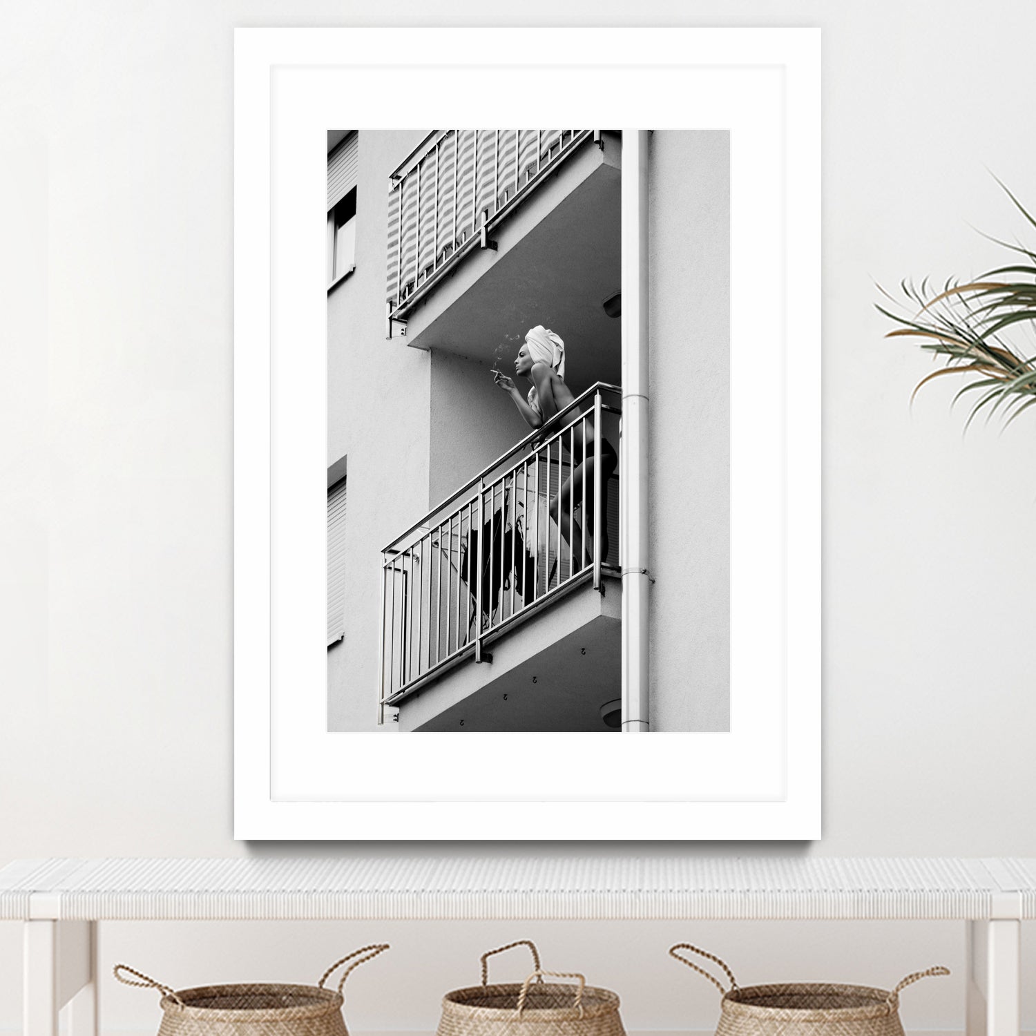 Nika by Lorna Kijurko on GIANT ART - white black and white nude