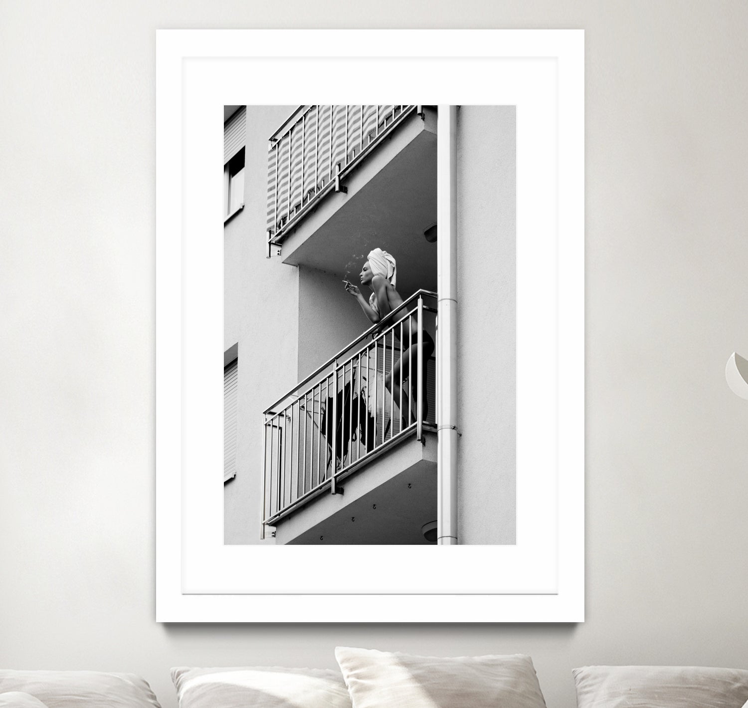 Nika by Lorna Kijurko on GIANT ART - white black and white nude