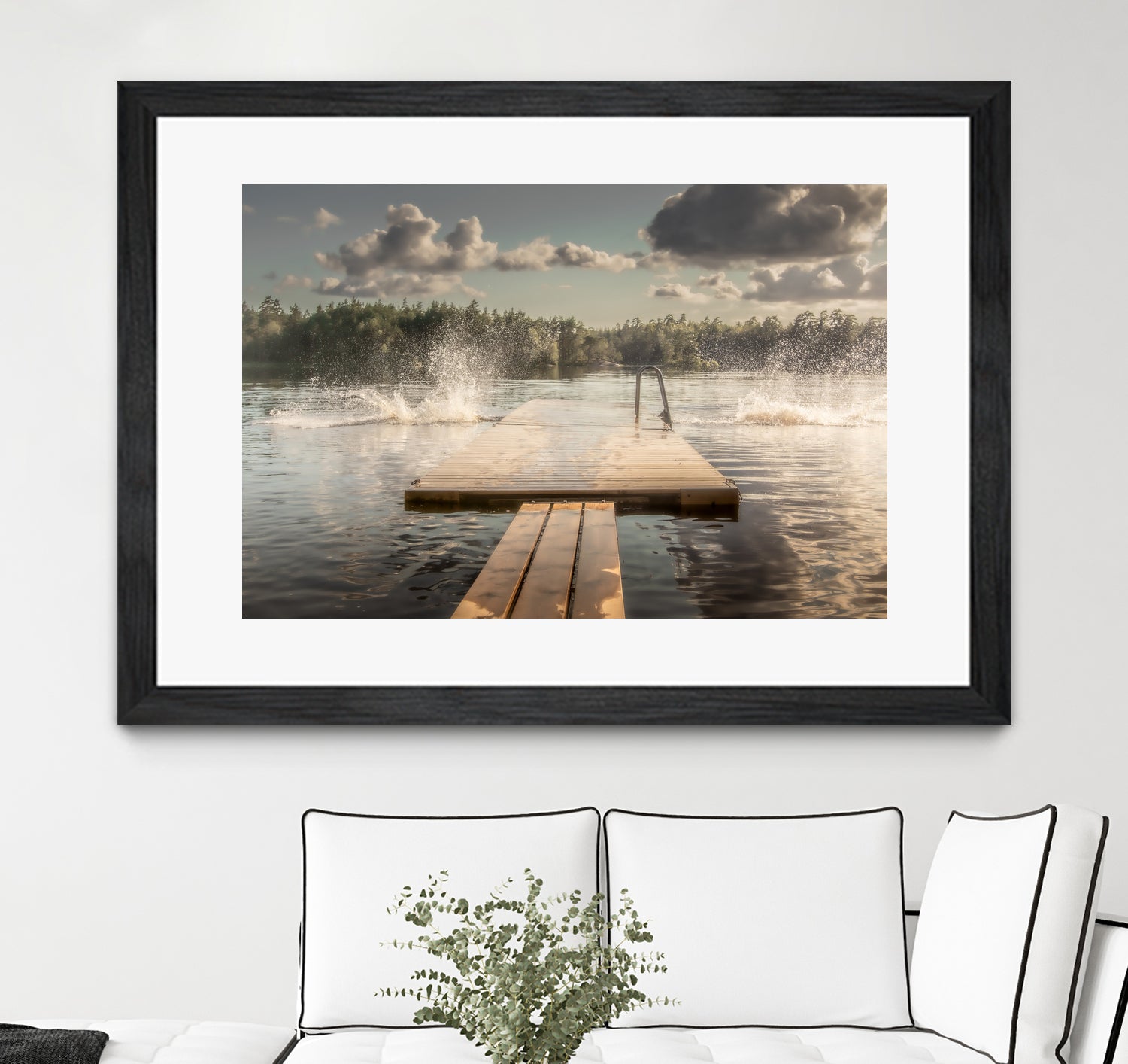 The diving board by Stephanie Kleimann on GIANT ART - landscape cloud