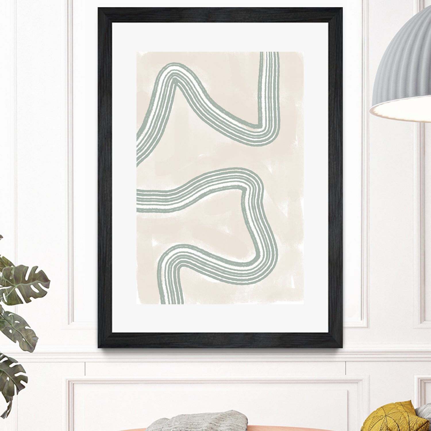 Curved Tranquility by uplusmestudio on GIANT ART - abstract abstract artwork
