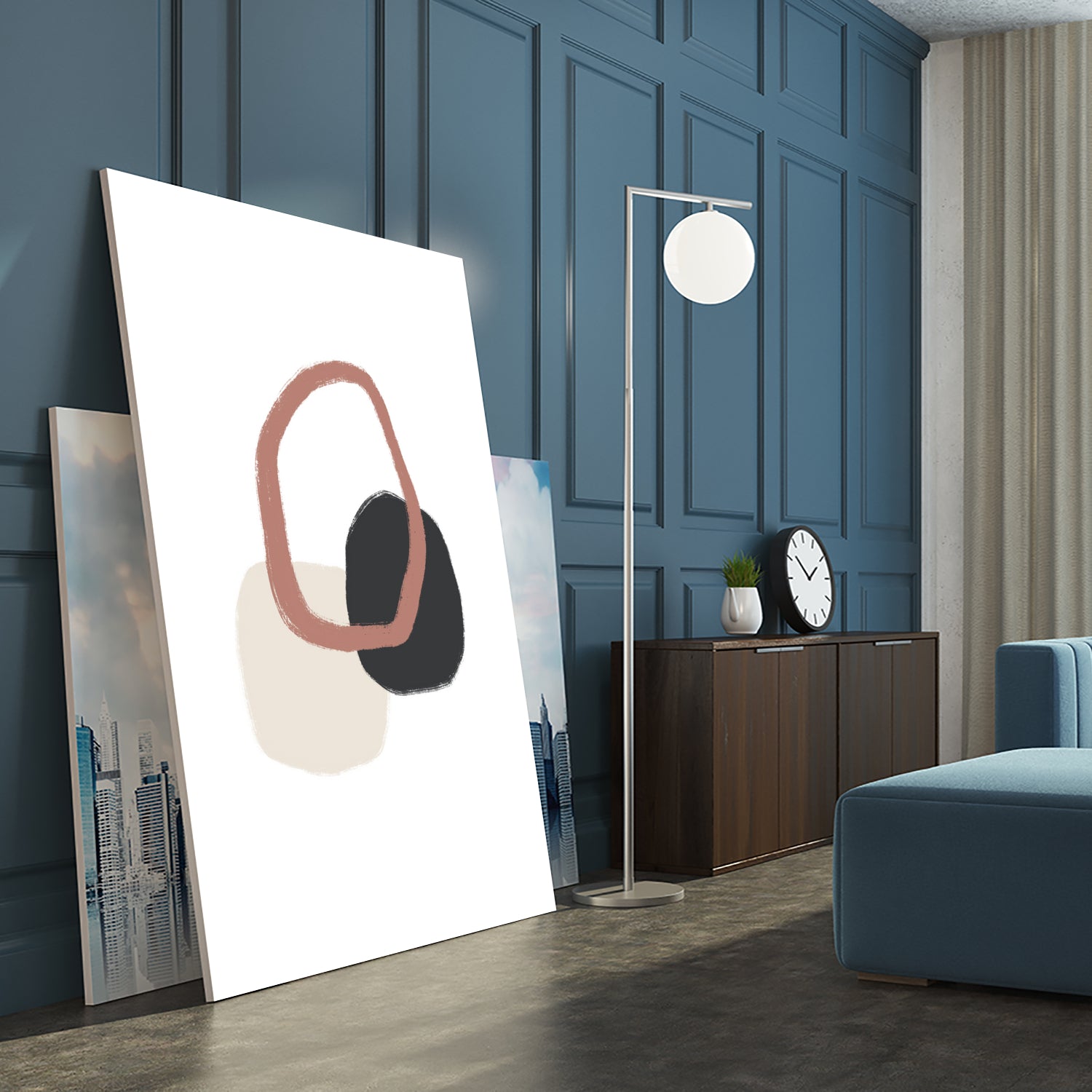 Three Stones - Together by uplusmestudio on GIANT ART - illustration shapes