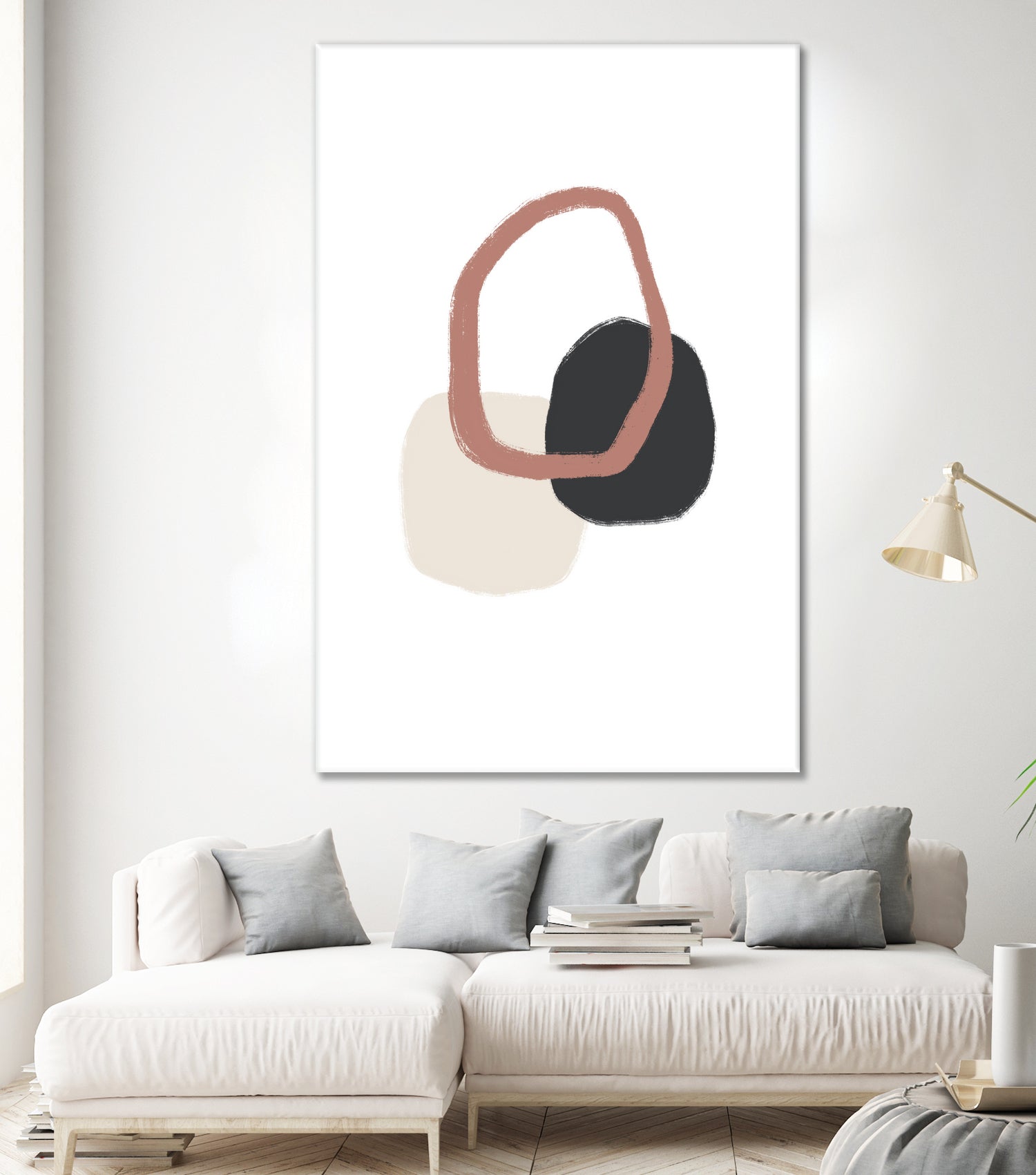 Three Stones - Together by uplusmestudio on GIANT ART - illustration shapes