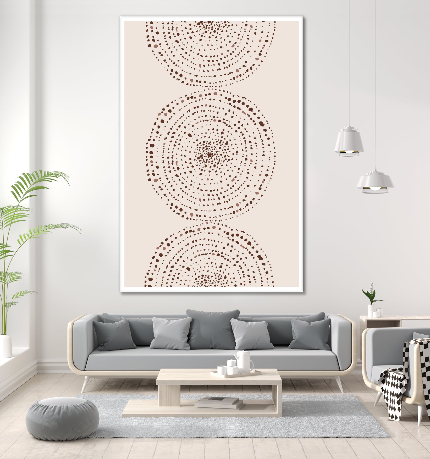 Boho by THE MIUSS STUDIO on GIANT ART - abstract