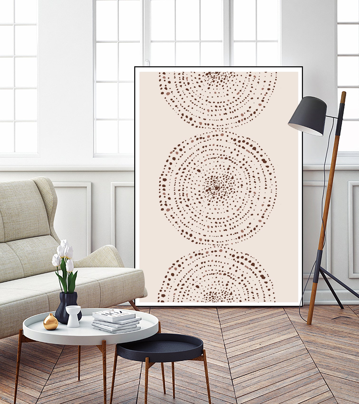 Boho by THE MIUSS STUDIO on GIANT ART - abstract