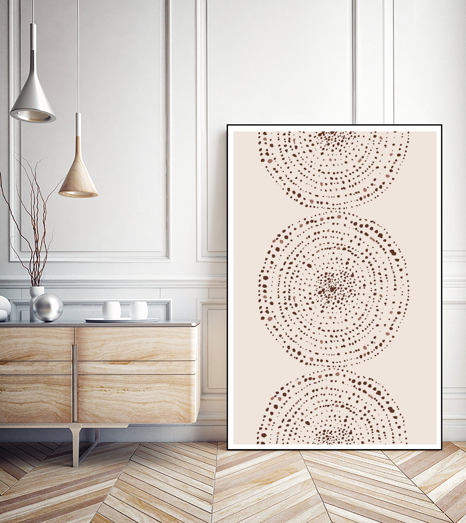 Boho by THE MIUSS STUDIO on GIANT ART - abstract