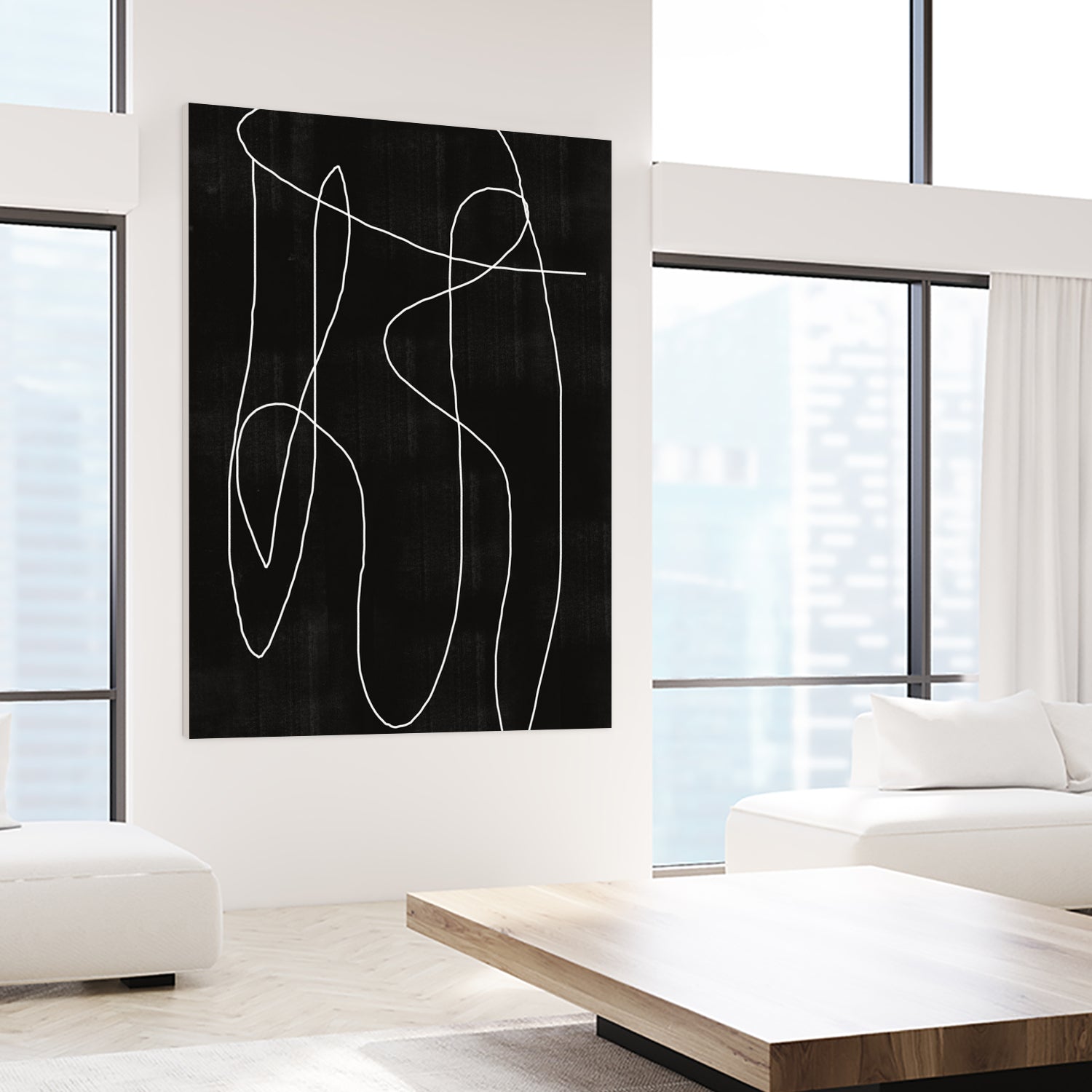 Abstract Line No2. by THE MIUUS STUDIO on GIANT ART - line art line art