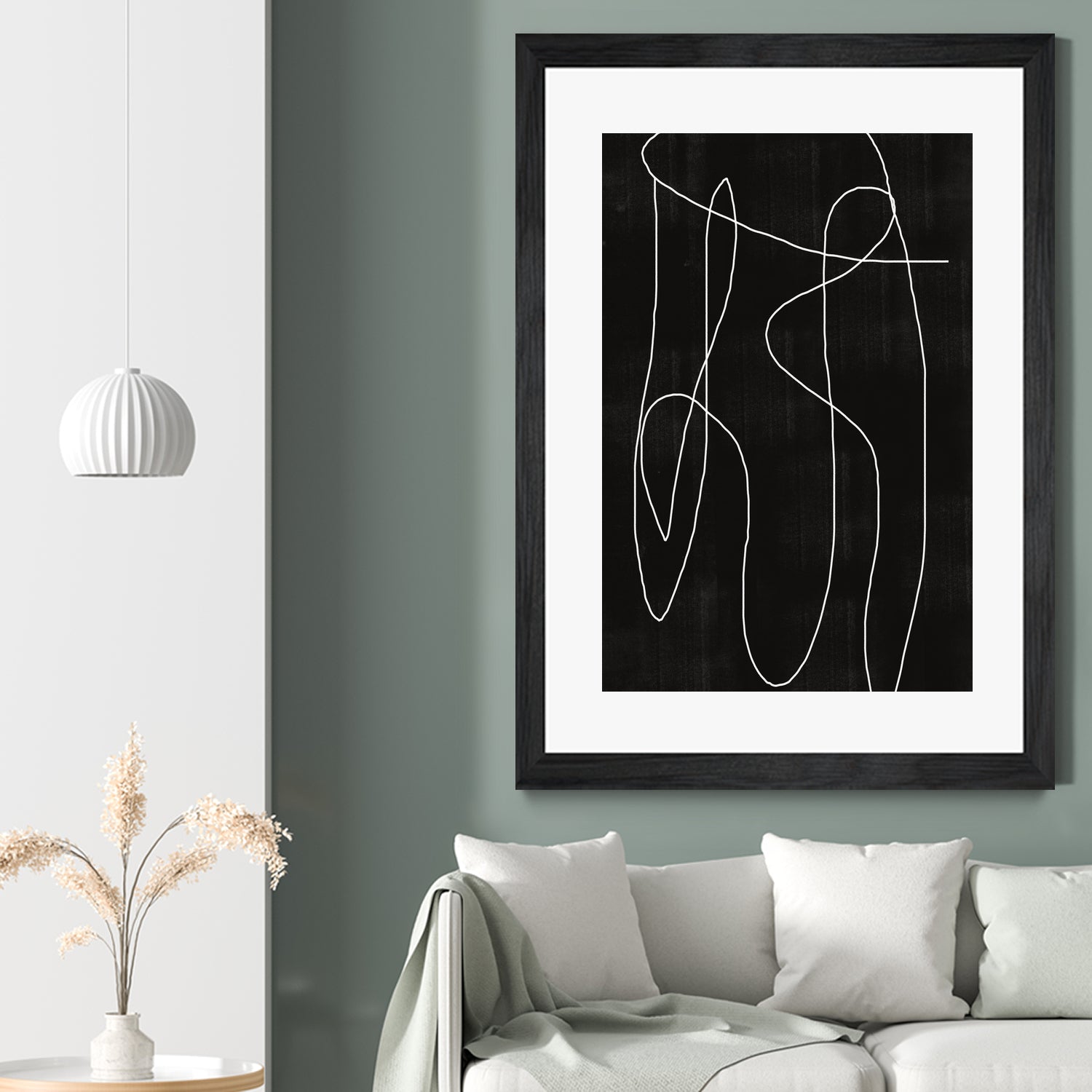 Abstract Line No2. by THE MIUUS STUDIO on GIANT ART - line art line art