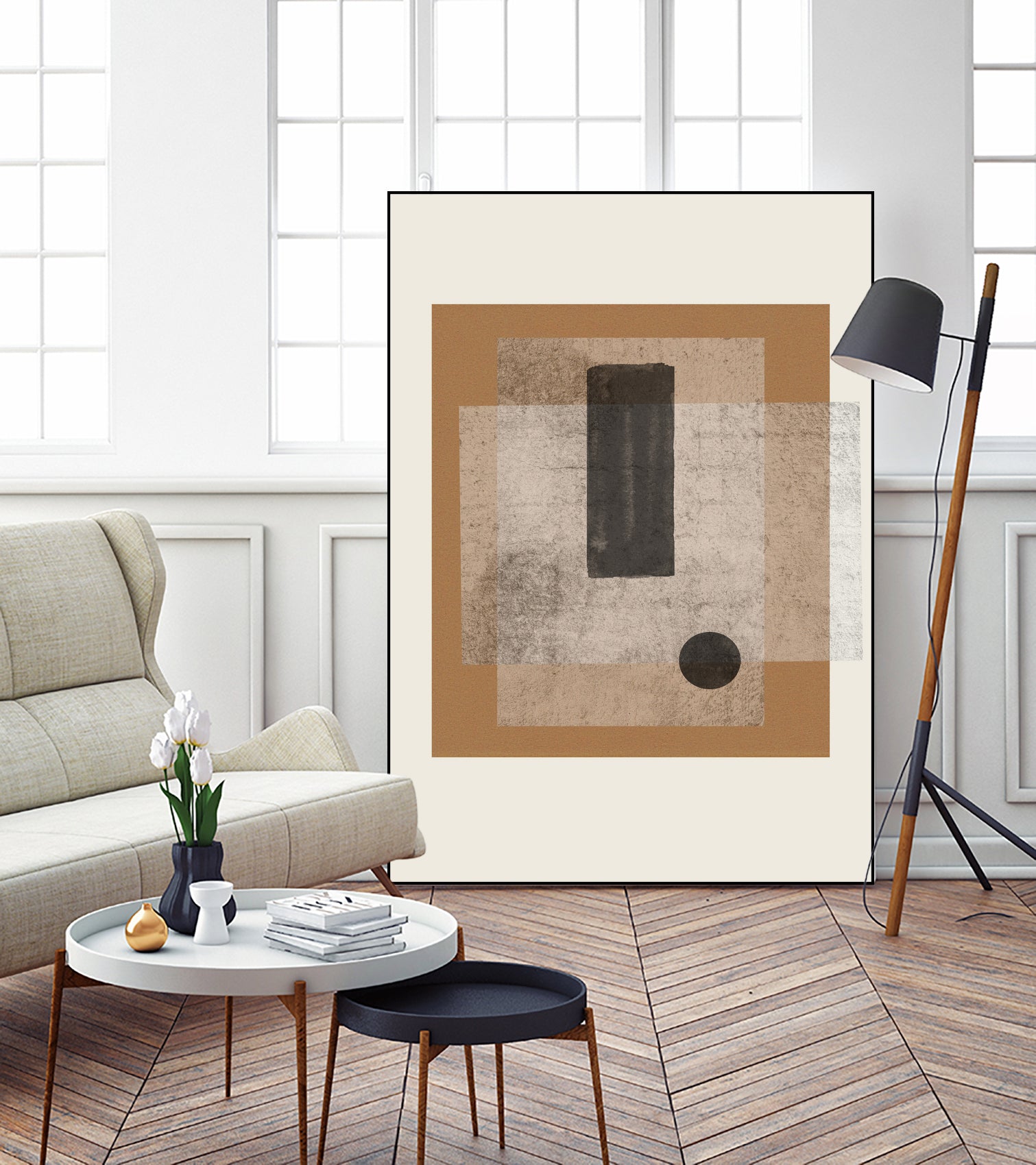 Composition III by THE on GIANT ART - illustration geometry