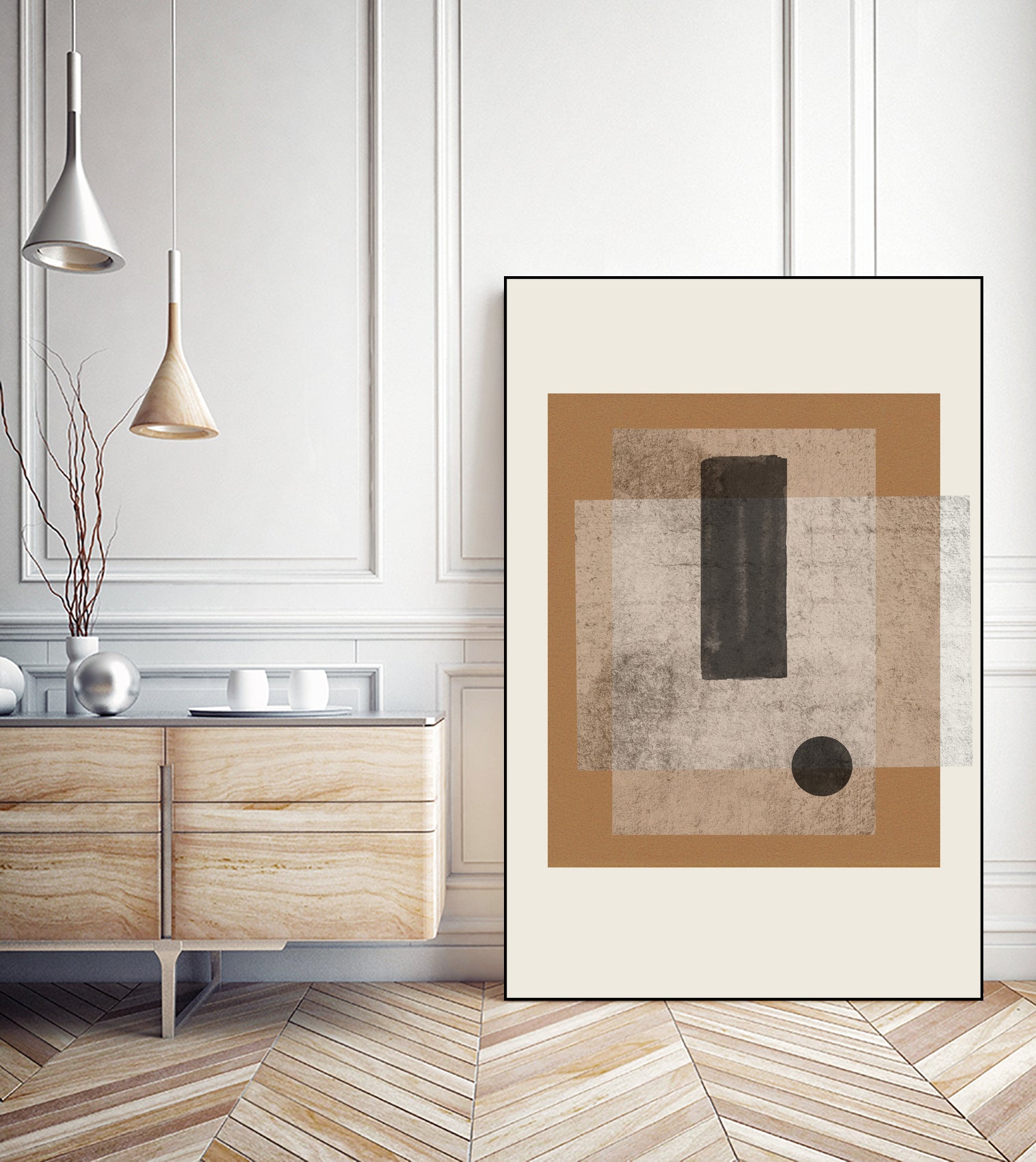 Composition III by THE on GIANT ART - illustration geometry